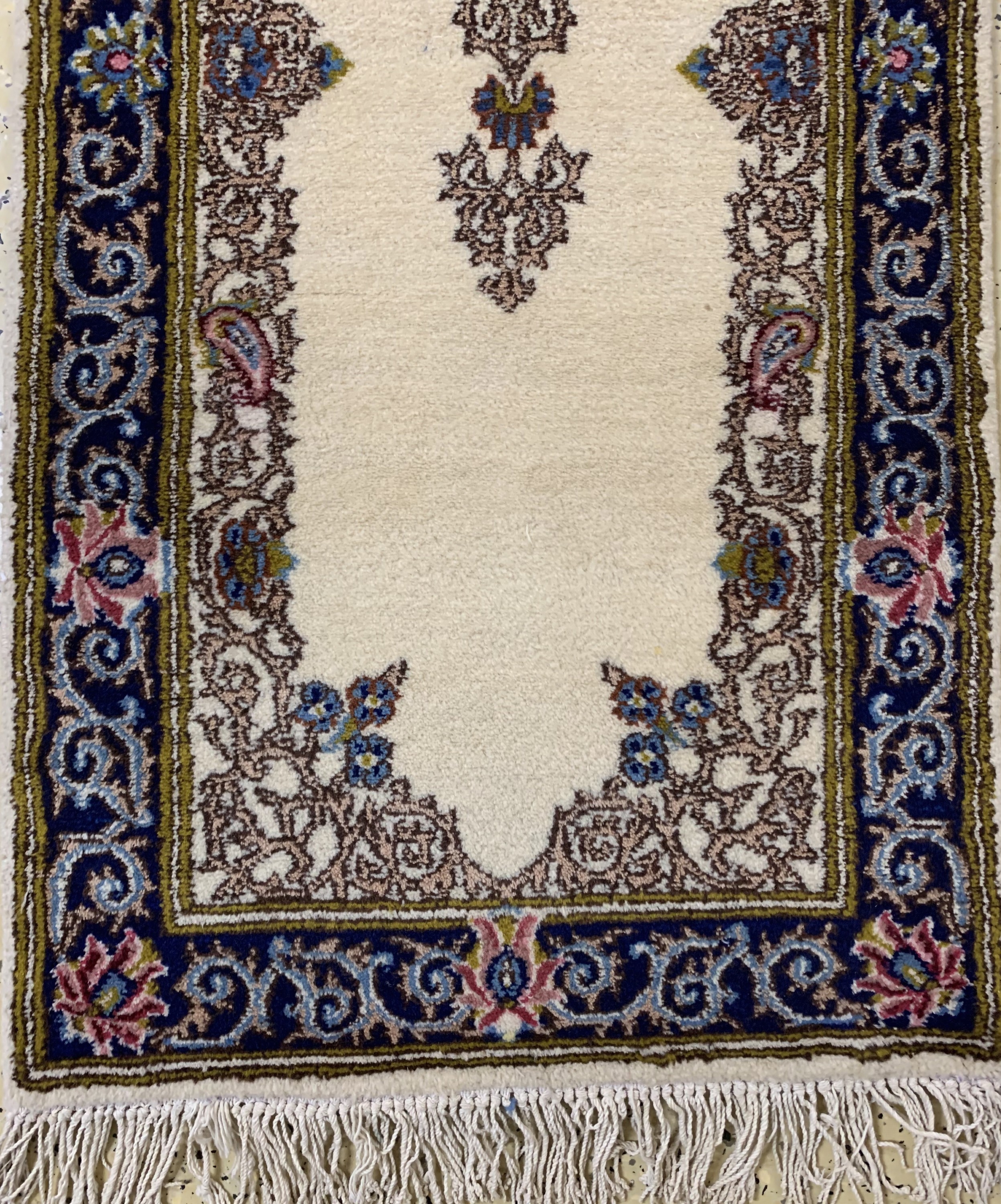 Detail a: Kerman"Galerie", Persien, Mitte 20.Jhd, Wolle auf Baumwolle, ca. 560 x 55 cm, EHZ: 2