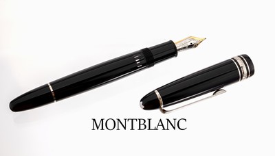 Image MONTBLANC Meisterstück Kolbenfüllhalter PIX, Feder GG/WG 585/000, Federbreite ...