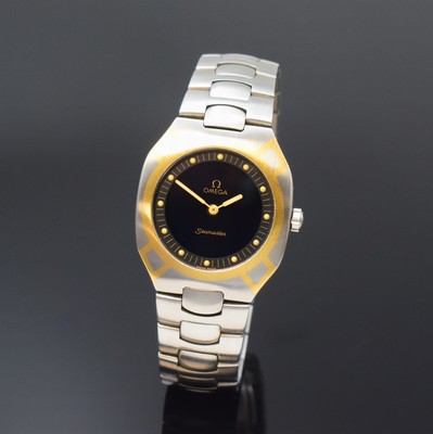 Image OMEGA Seamaster Polaris Multi-Funktions- Armbanduhr Referenz 386.0822 in Stahl/Gold, ...