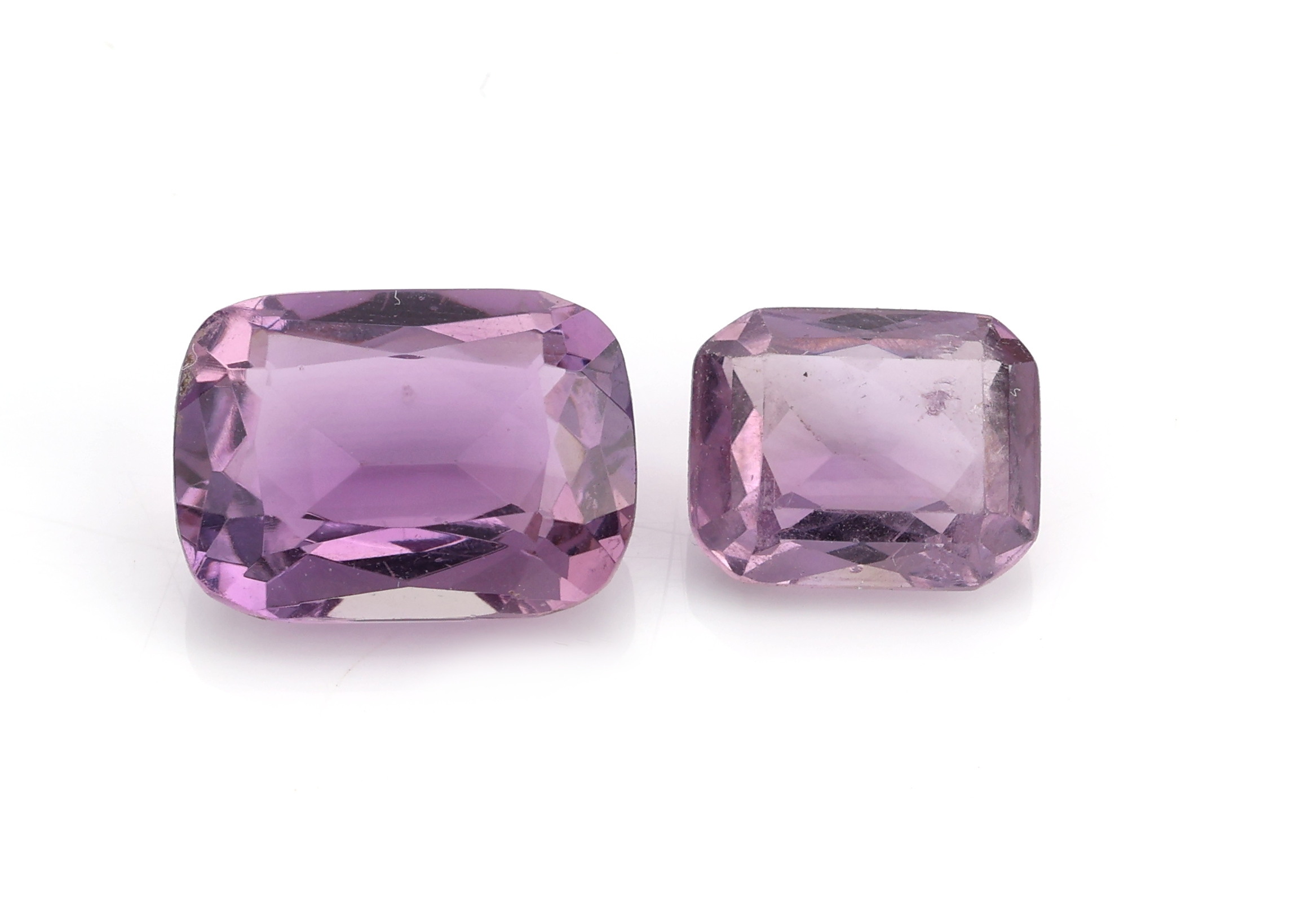 Detail a: Lot lose Amethyste zus. 744.0 ct, versch. Schliffformen