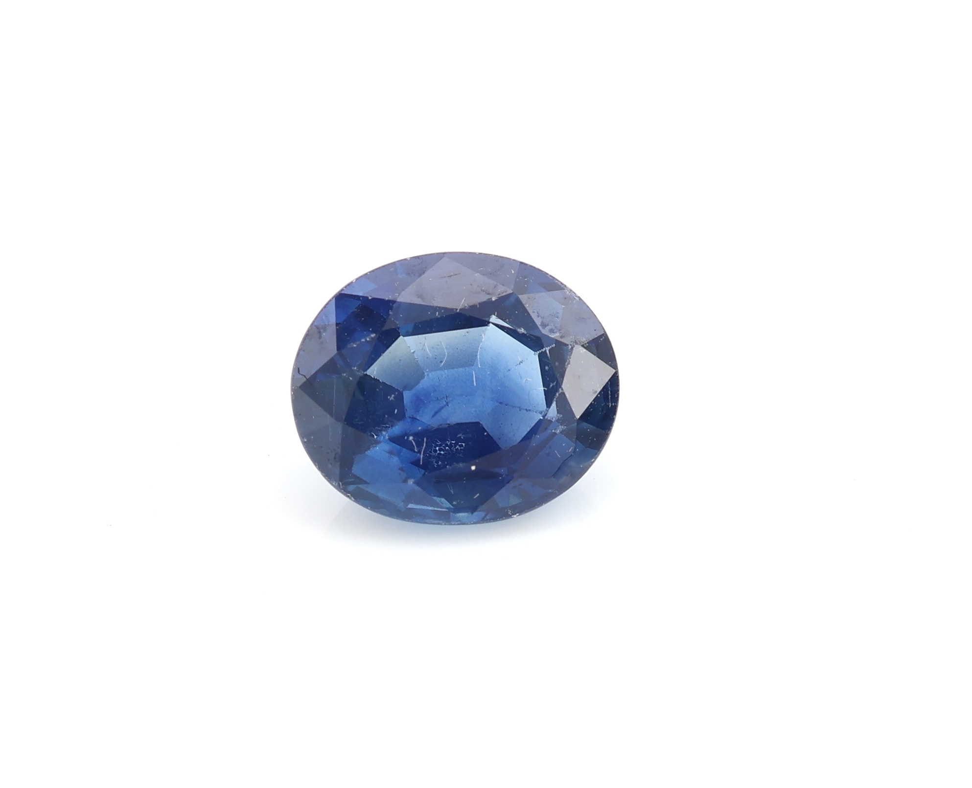 Loser ovalfacett. Saphir 1.38 ct, ca. 7 x 6 x 3 mm
