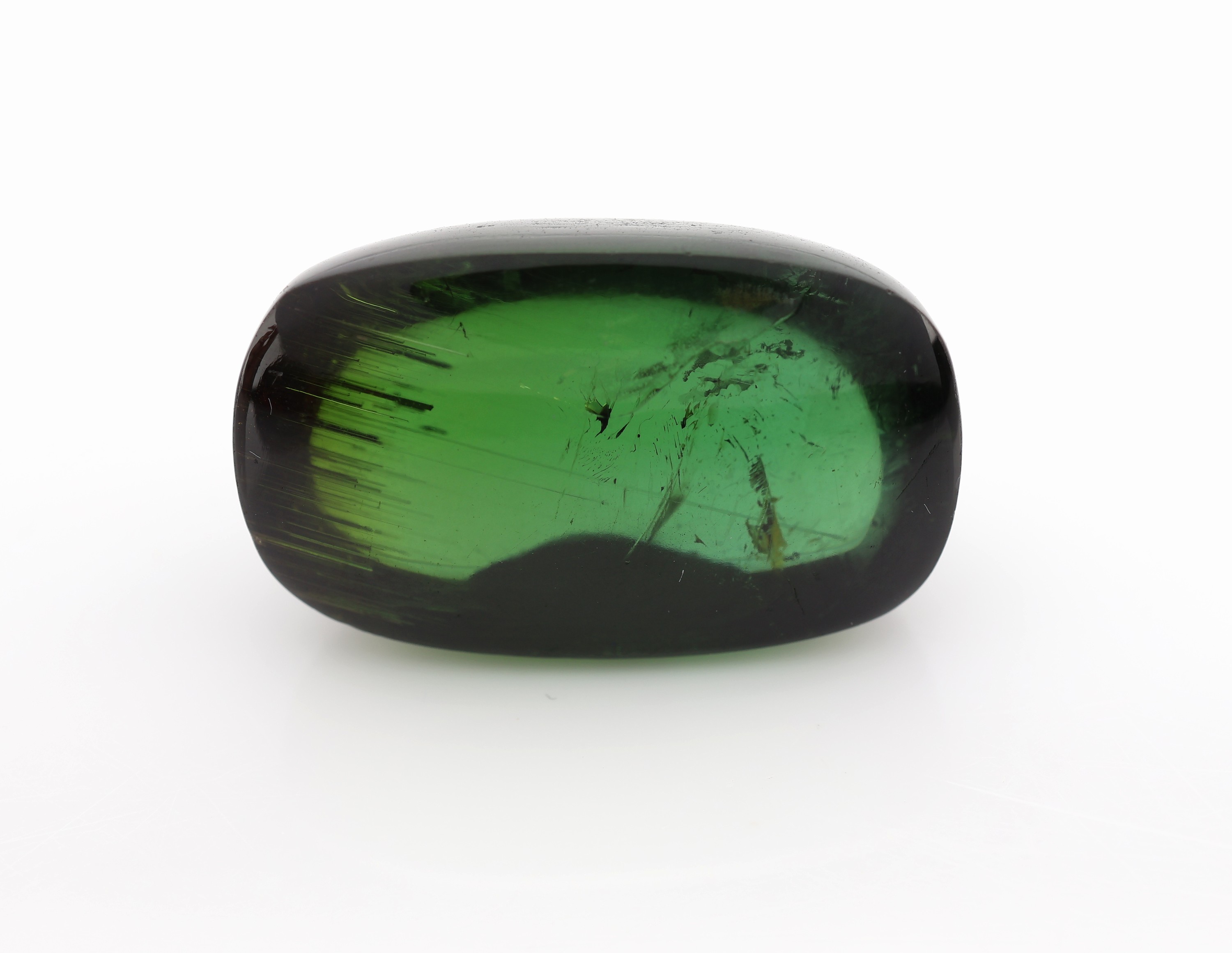 Detail a: Loser ovaler Turmalincabochon 23.05 ct, ca. 20x 13 x 9 mm