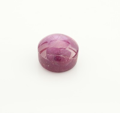 Image Loose star ruby approx. 22.74 ct, approx. 14 x 10 mm