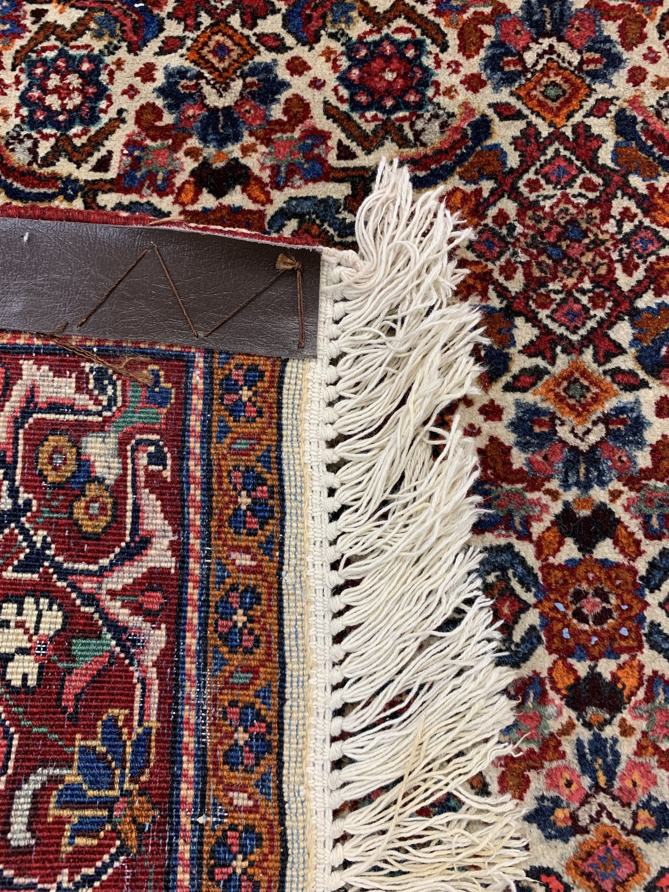 Detail f: Sarogh"Ghiasabad"fein, Persien, Mitte 20.Jhd, Wolle auf Baumwolle, ca. 150 x 111 cm,EHZ: 2