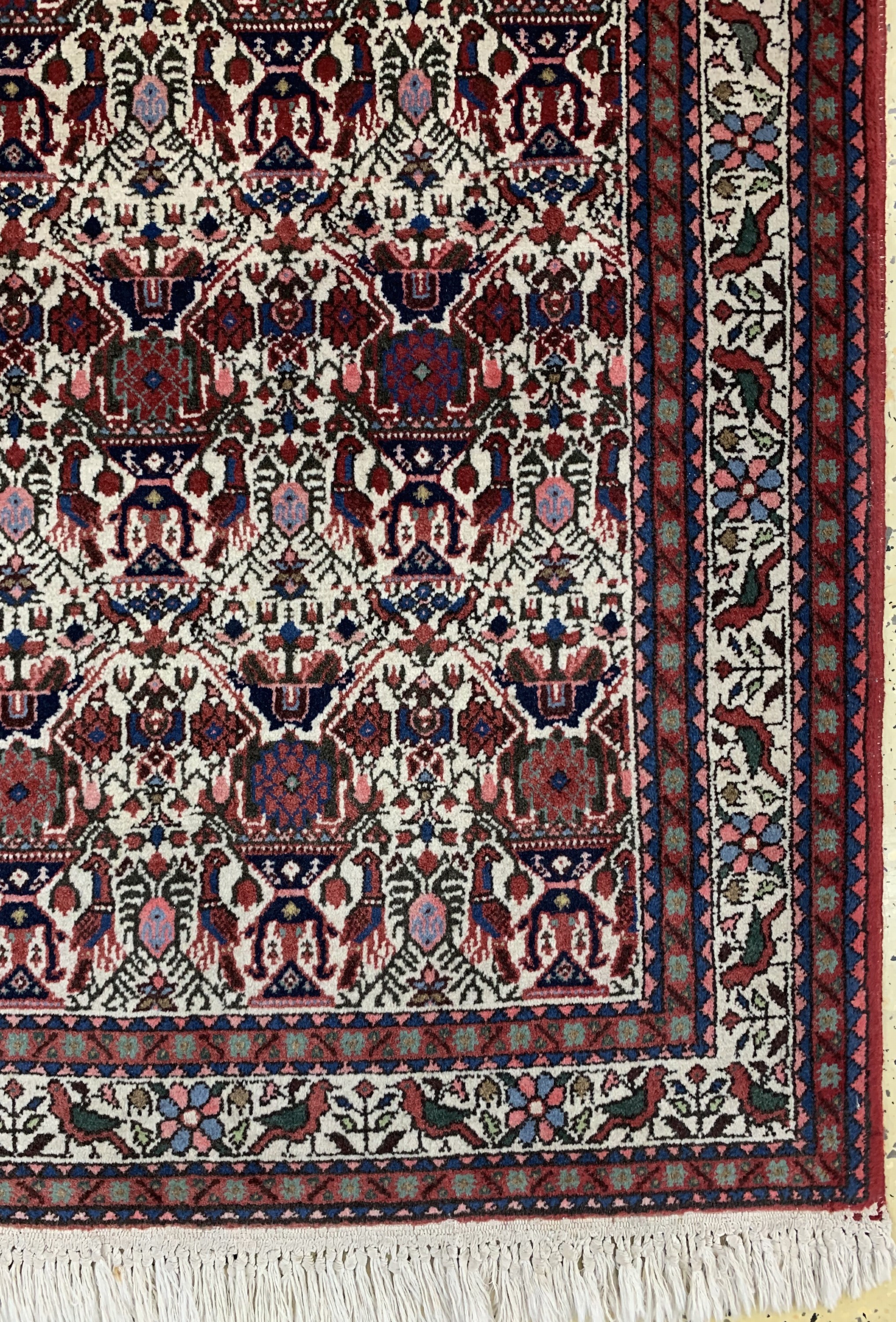 Detail a: Abadeh, Persien, Ende 20.Jhd, Wolle auf Baumwolle, ca. 160 x 110 cm, EHZ: 2
