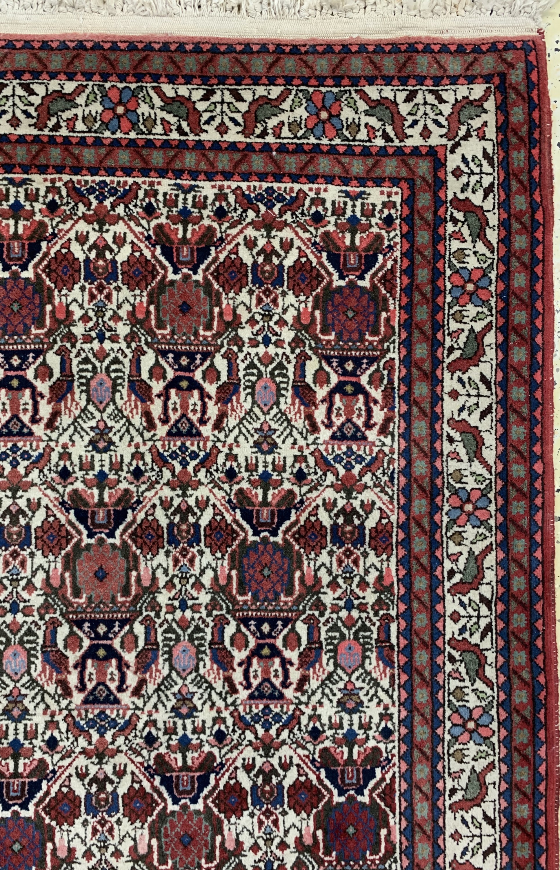 Detail d: Abadeh, Persien, Ende 20.Jhd, Wolle auf Baumwolle, ca. 160 x 110 cm, EHZ: 2
