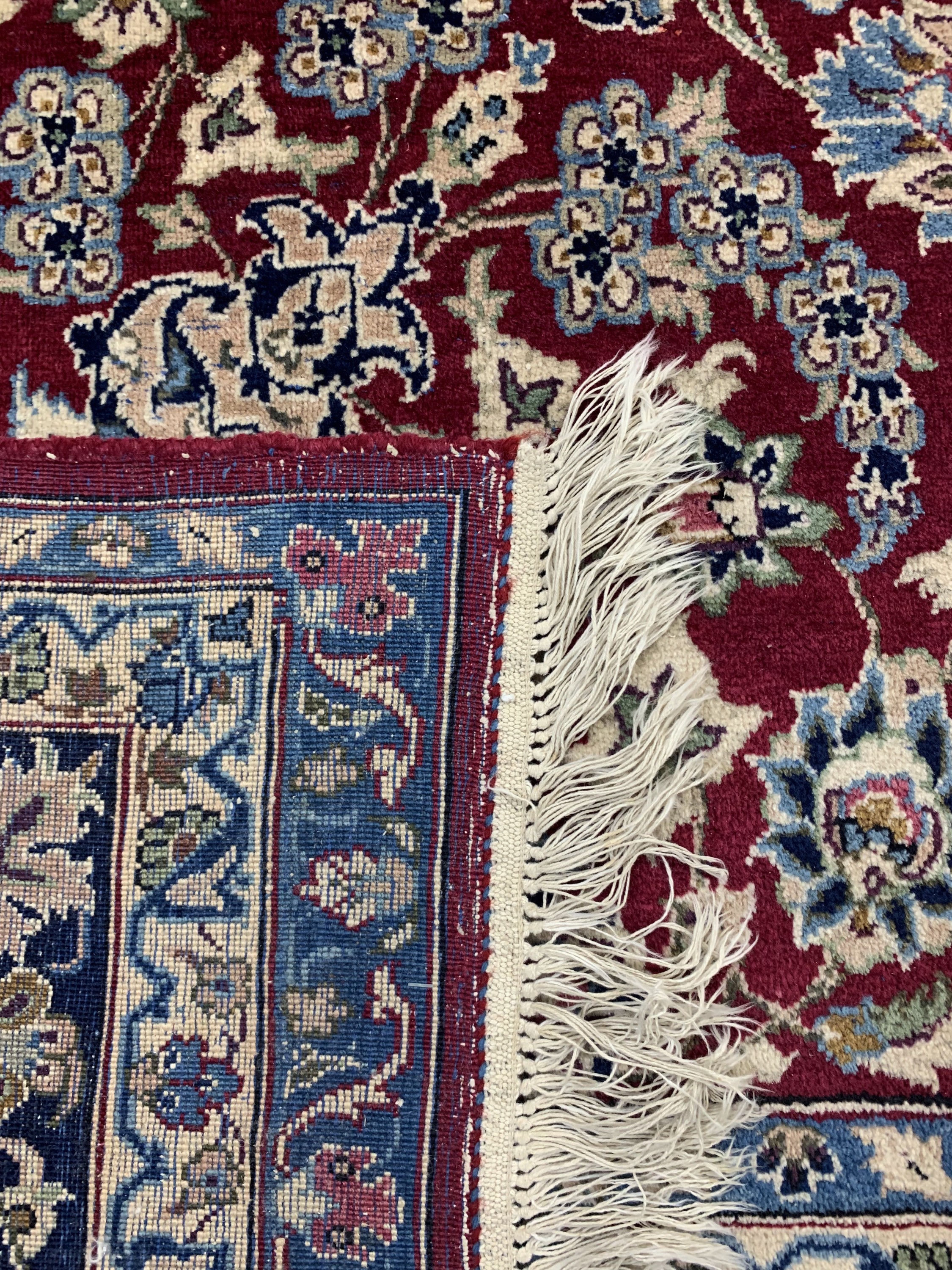 Detail h: Najafabad"Aala Baft"signiert, Persien, Mitte 20.Jhd, Wolle auf Baumwolle, ca. 370 x 255 cm, EHZ: 2