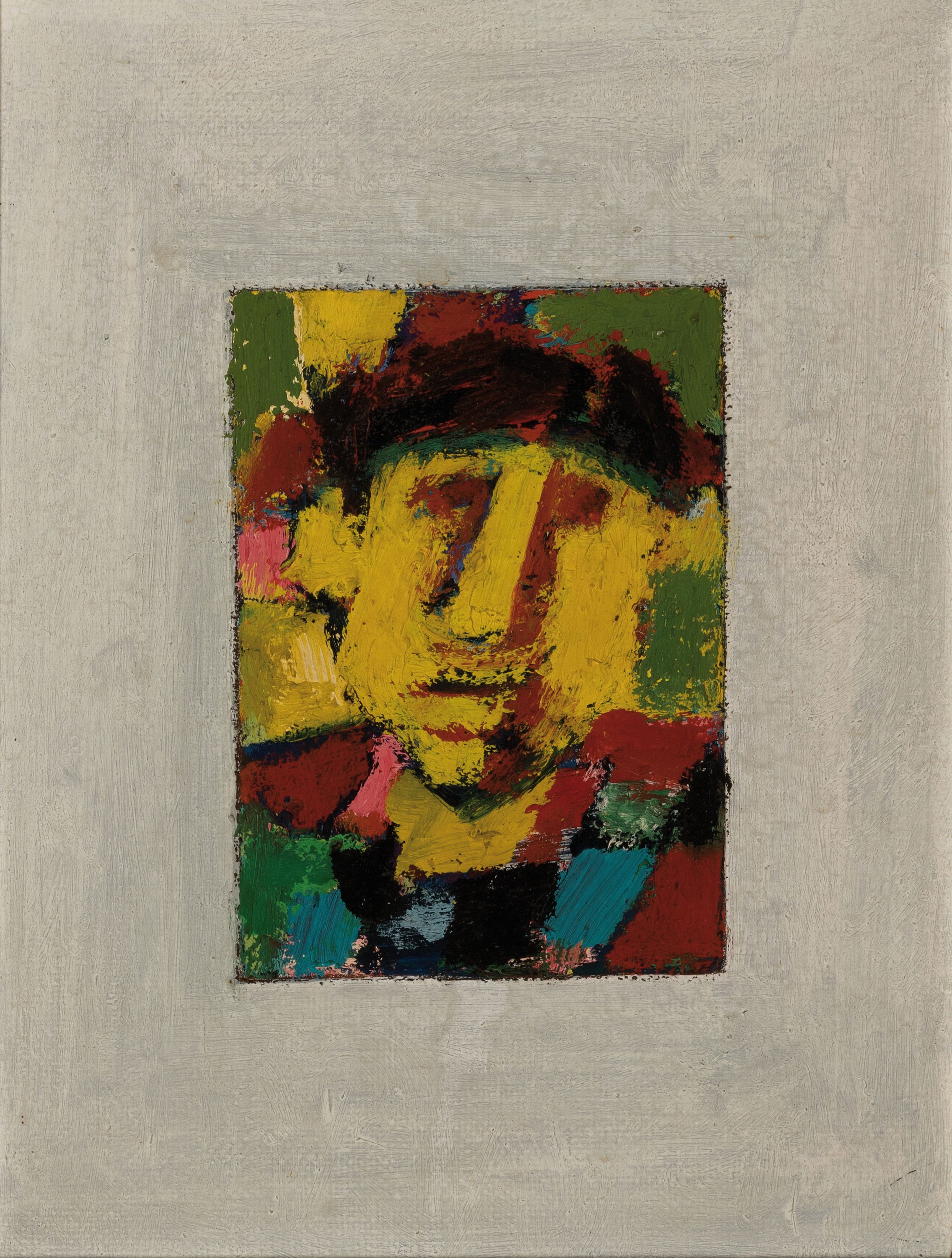 Detail a: Walter Klose, 1921 Jägerndorf-2003 München, 2 Porträts, Frauenbildnis von 1959, verso signiert, Öl/Platte, 17,5x12,5 cm, Rahmen 30x26 cm; ...