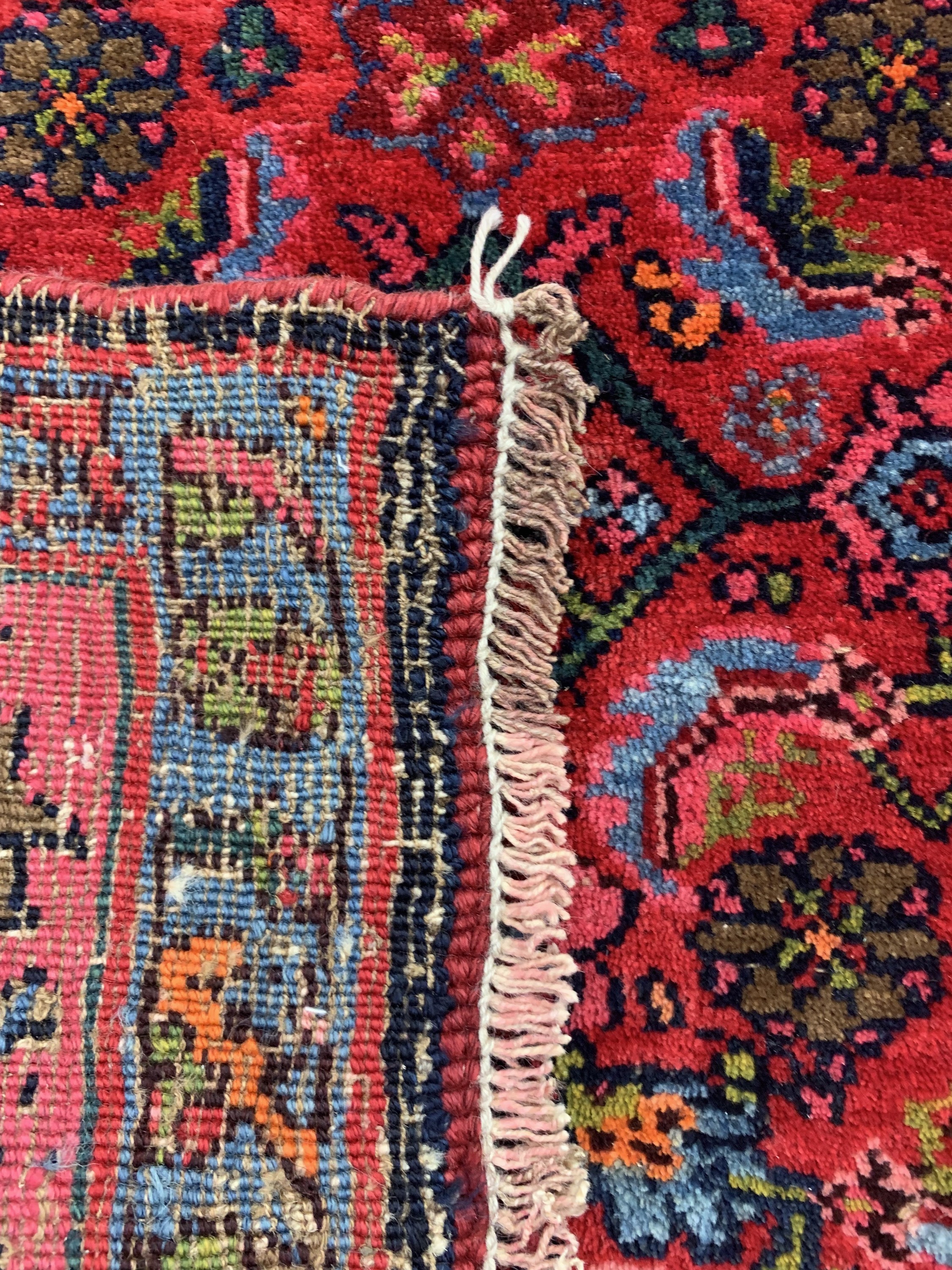 Detail f: Bidjar alt, Persien, um 1930, Wolle auf Wolle, ca. 209 x 135 cm, EHZ: 2