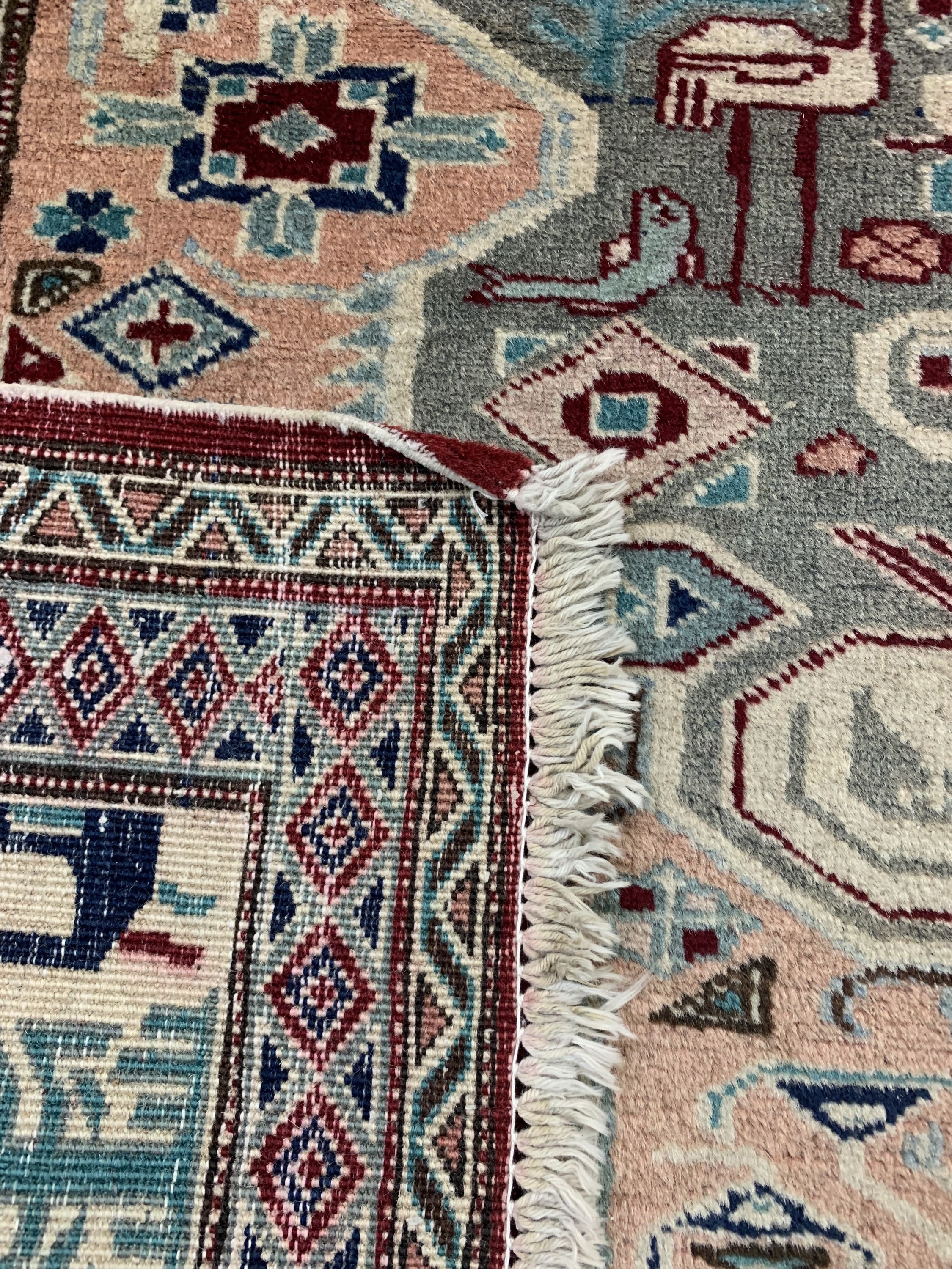 Detail g: Ardebil, Persien, Mitte 20.Jhd., Wolle auf Baumwolle, ca. 277 x 173 cm, EHZ: 2