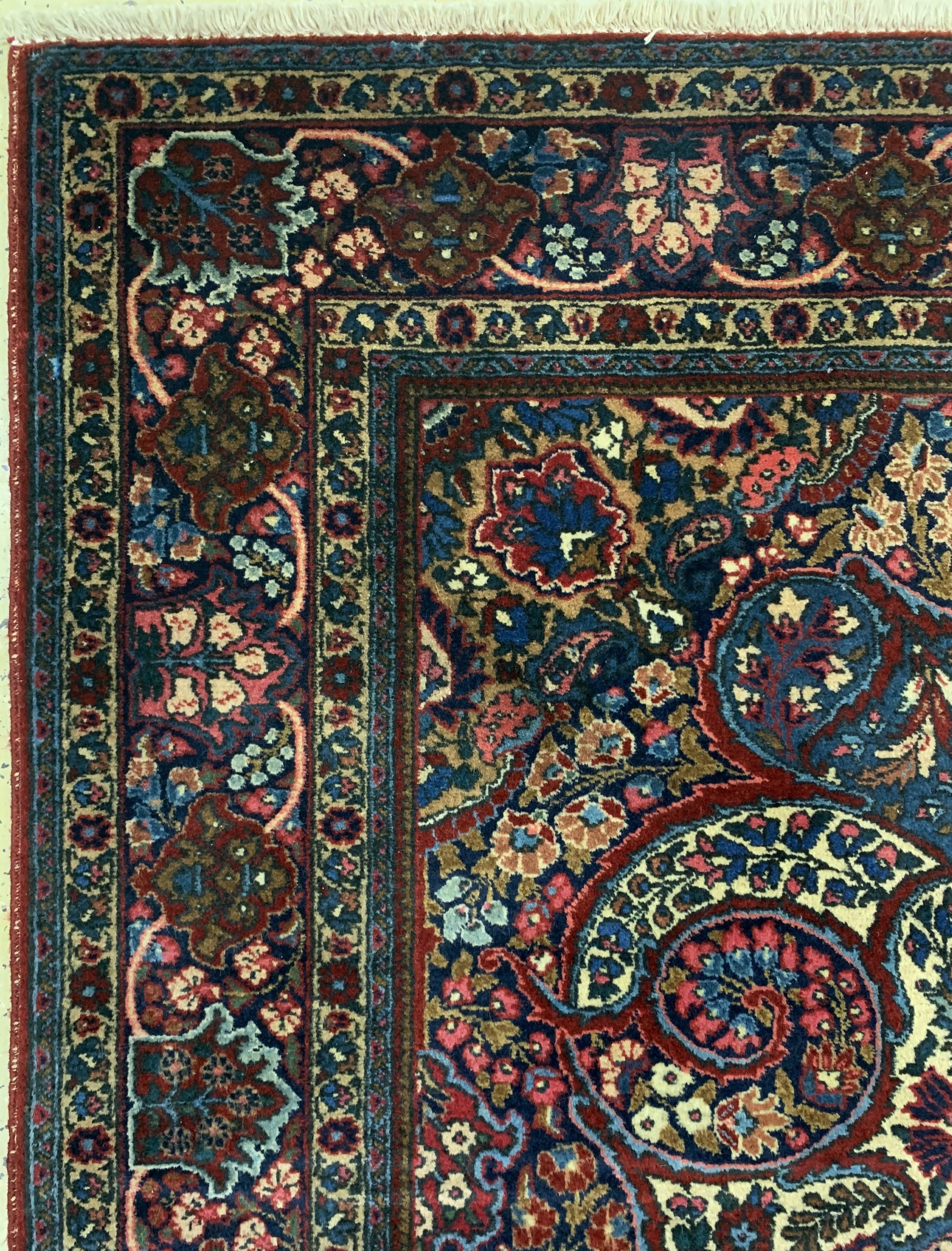 Detail d: Bachtiar, Persien, um 1940, Wolle auf Baumwolle, ca. 197 x 141 cm, EHZ: 2