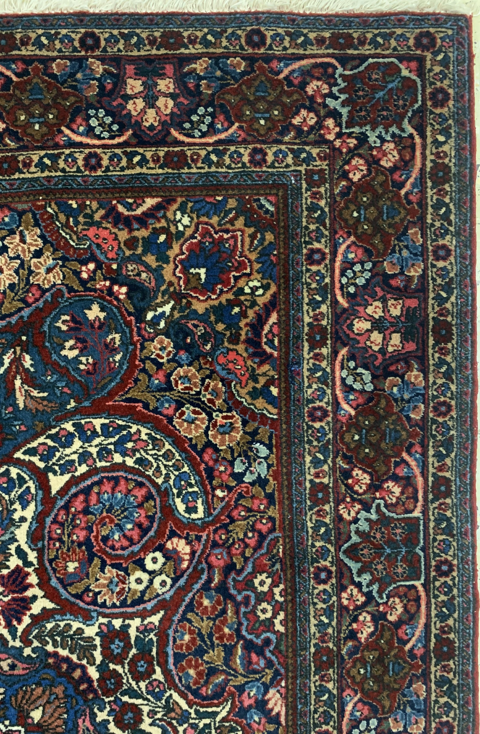 Detail e: Bachtiar, Persien, um 1940, Wolle auf Baumwolle, ca. 197 x 141 cm, EHZ: 2
