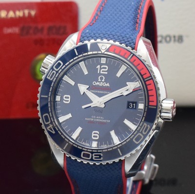 26815624a - OMEGA Seamaster Planet Ocean Co-Axial Master Chronometer auf 2018 Stück limitierte ...
