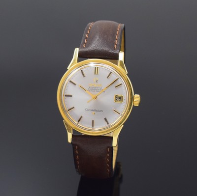 Image OMEGA Constellation gents wristwatch chronometer in steel with gold cap reference ...