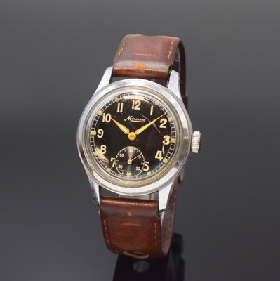 Image MINERVA military wristwatch of the German army, Switzerland around 1940, manual winding, ...