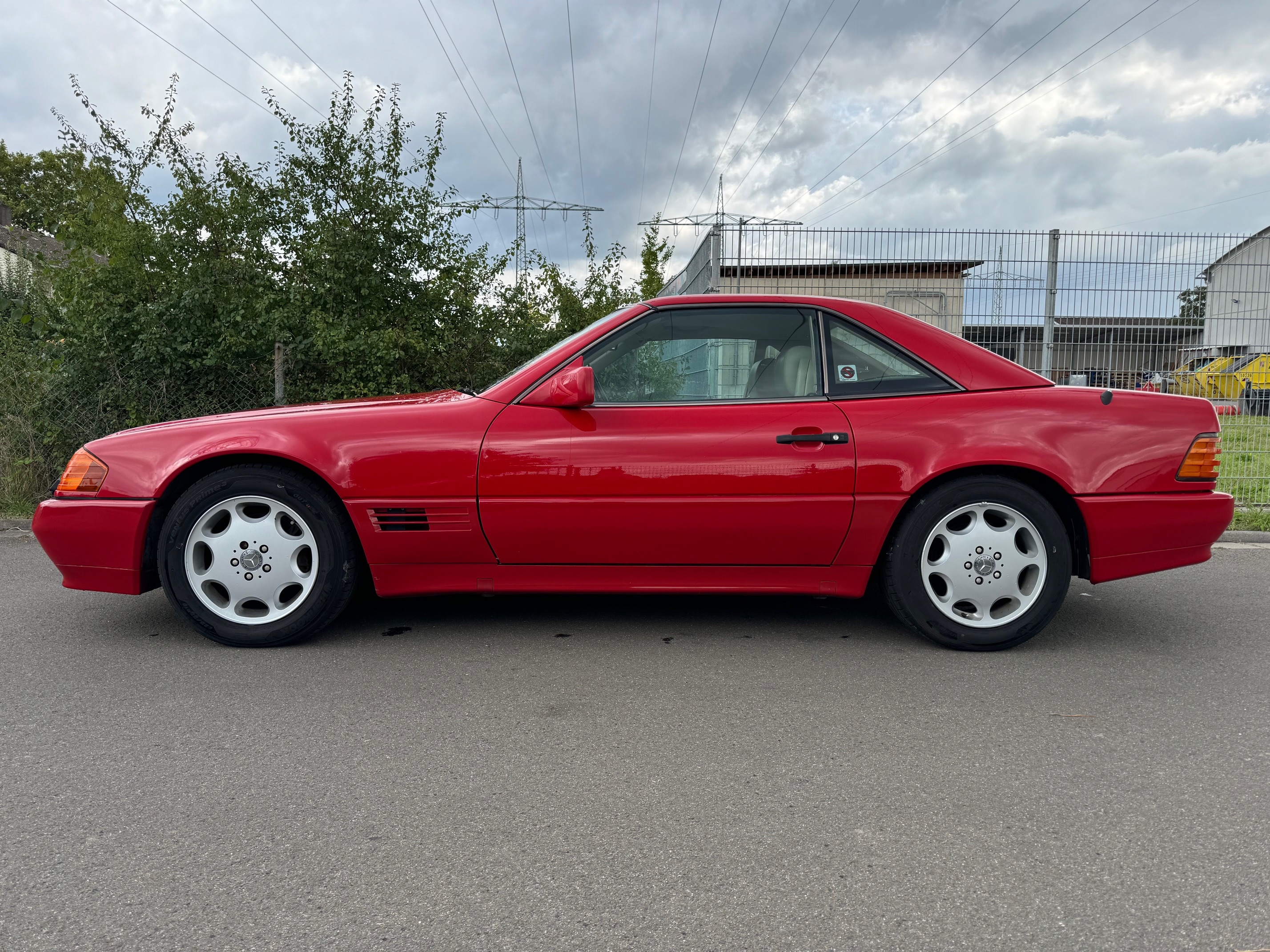 Detail c: Mercedes-Benz SL 500 R129, Fahrgestellnummer: WDBFA66E4MF017575, EZ 07/1991, HU bis 09/2025 Laufleistung ca. 48.778 miles abgelesen, 240 kW/326 PS, ...