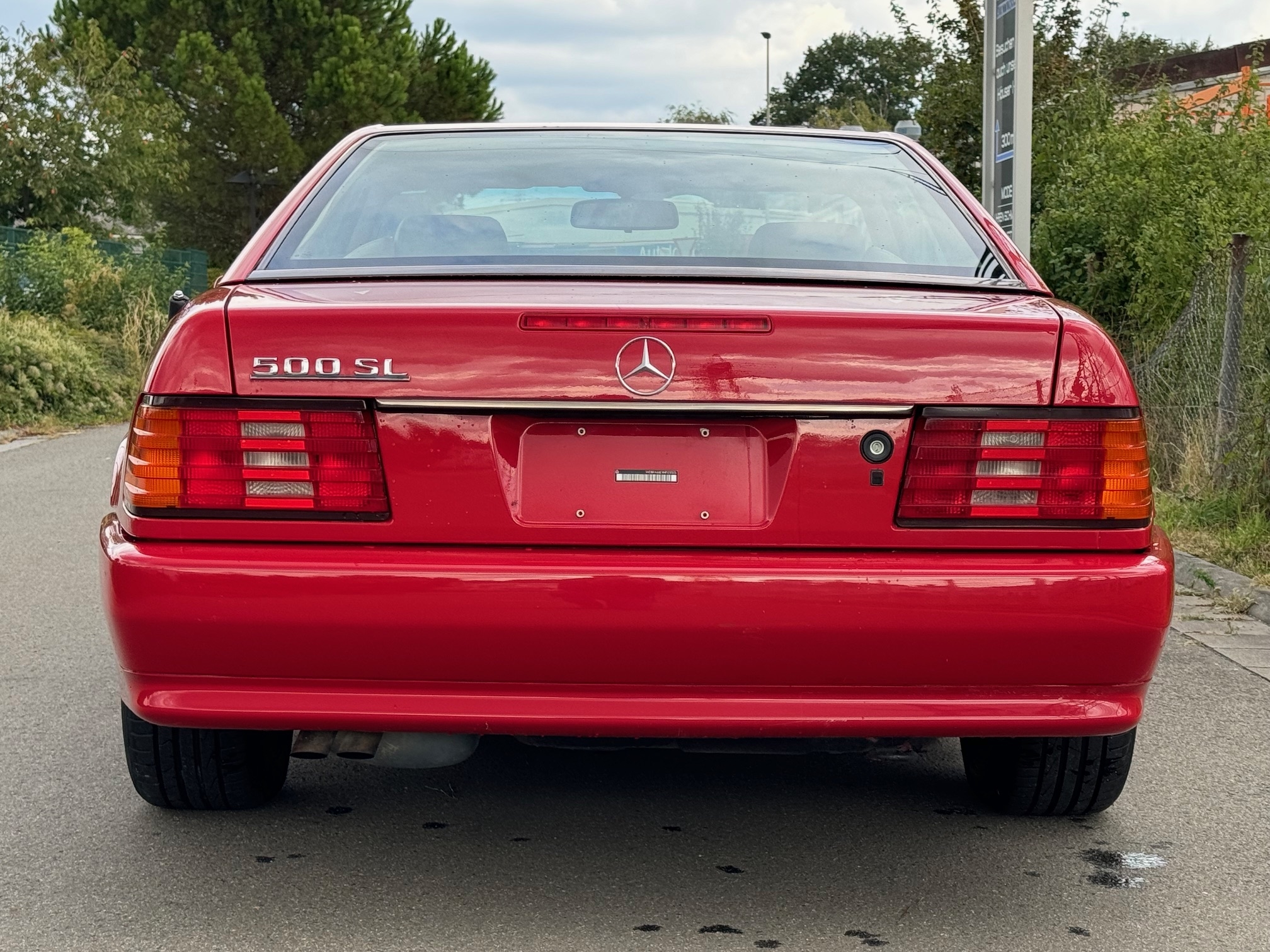 Detail f: Mercedes-Benz SL 500 R129, Fahrgestellnummer: WDBFA66E4MF017575, EZ 07/1991, HU bis 09/2025 Laufleistung ca. 48.778 miles abgelesen, 240 kW/326 PS, ...