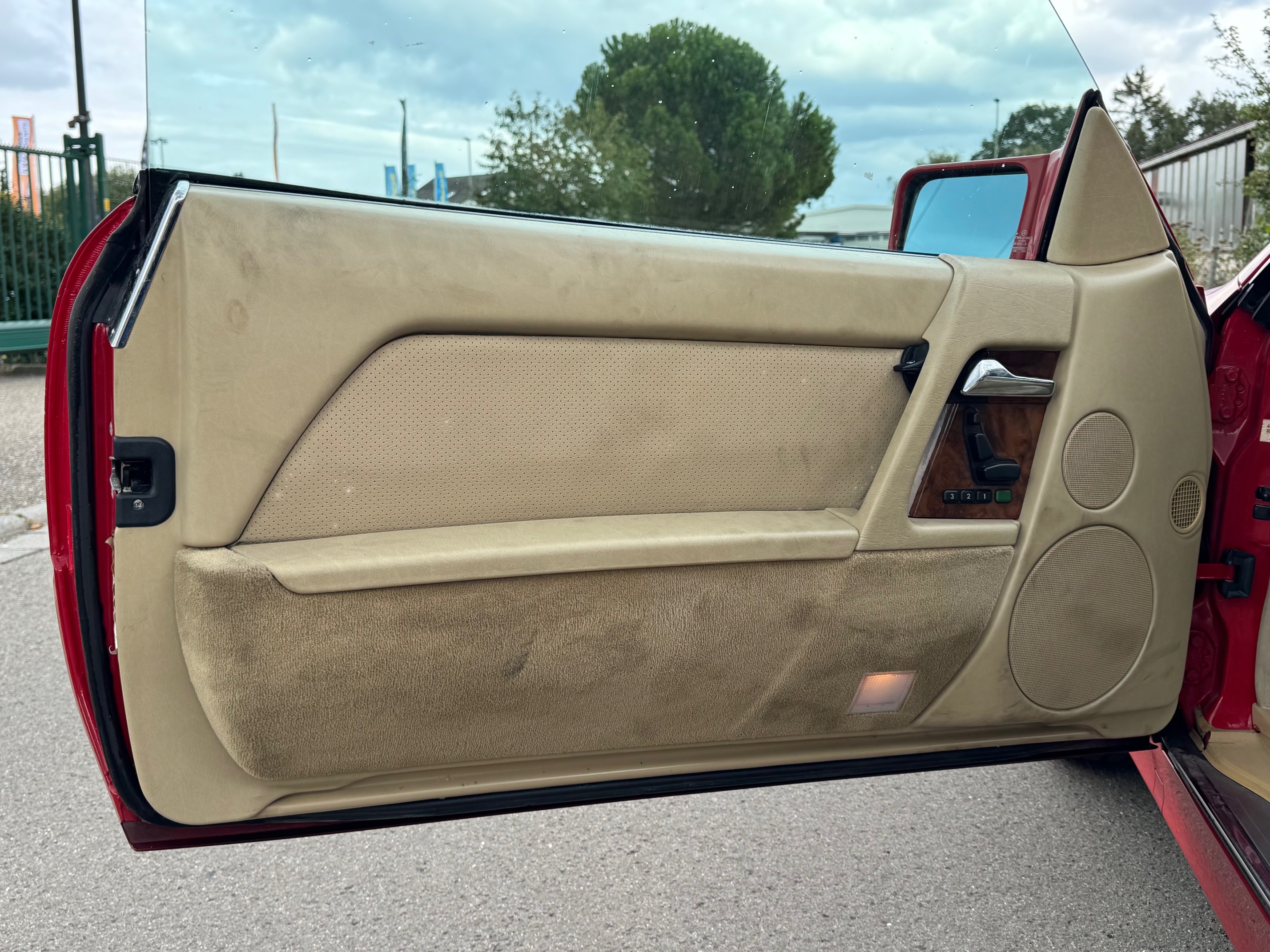 Detail h: Mercedes-Benz SL 500 R129, Fahrgestellnummer: WDBFA66E4MF017575, EZ 07/1991, HU bis 09/2025 Laufleistung ca. 48.778 miles abgelesen, 240 kW/326 PS, ...