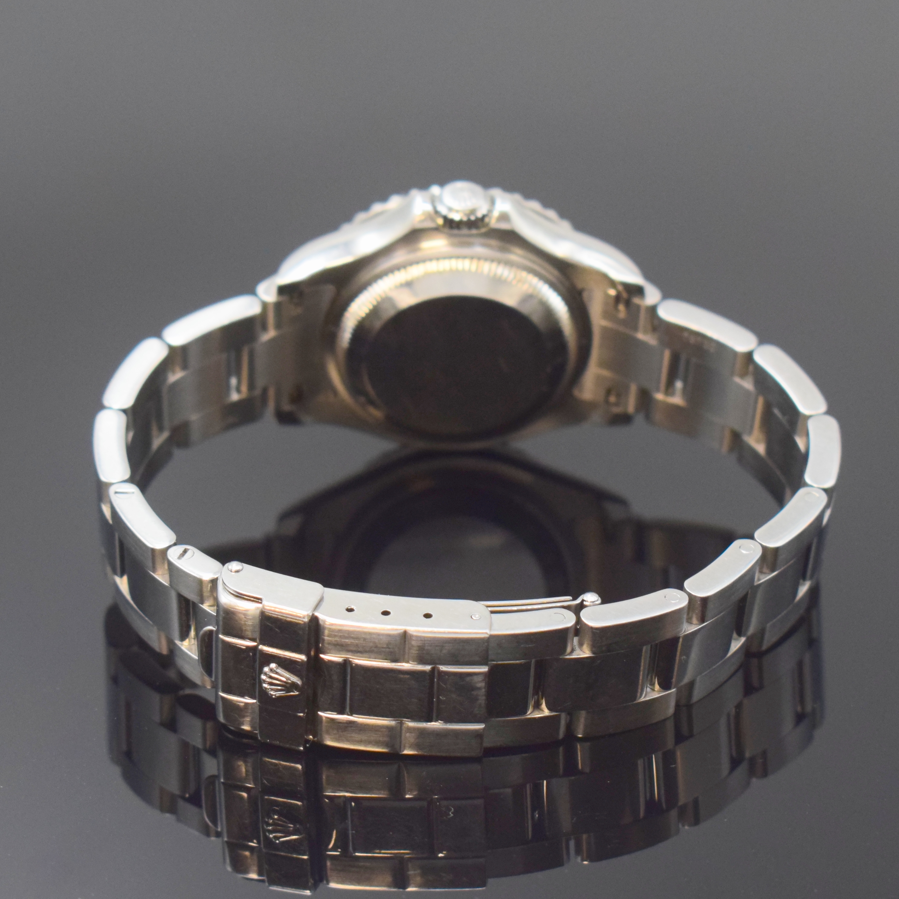 Detail b: ROLEX Oyster Perpetual Date Yacht Master Damenarmbanduhr in Stahl Referenz 169622, Schweiz um 2005, Automatik, Chronometer der Superlative inkl. ...