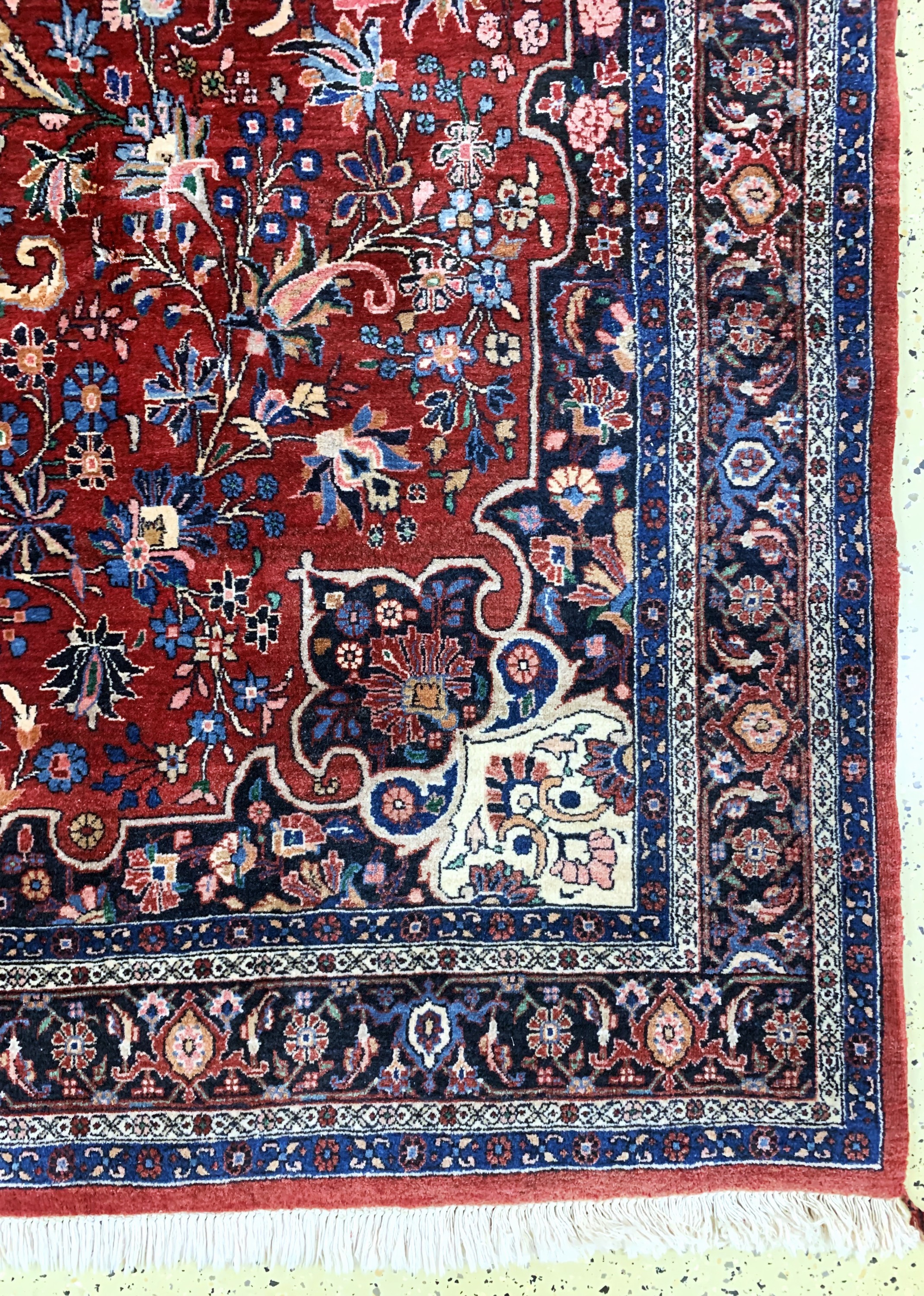 Detail a: Bidjar alt, Persien, Mitte 20.Jhd, Wolle auf Baumwolle, ca. 328 x 223 cm, EHZ: 2