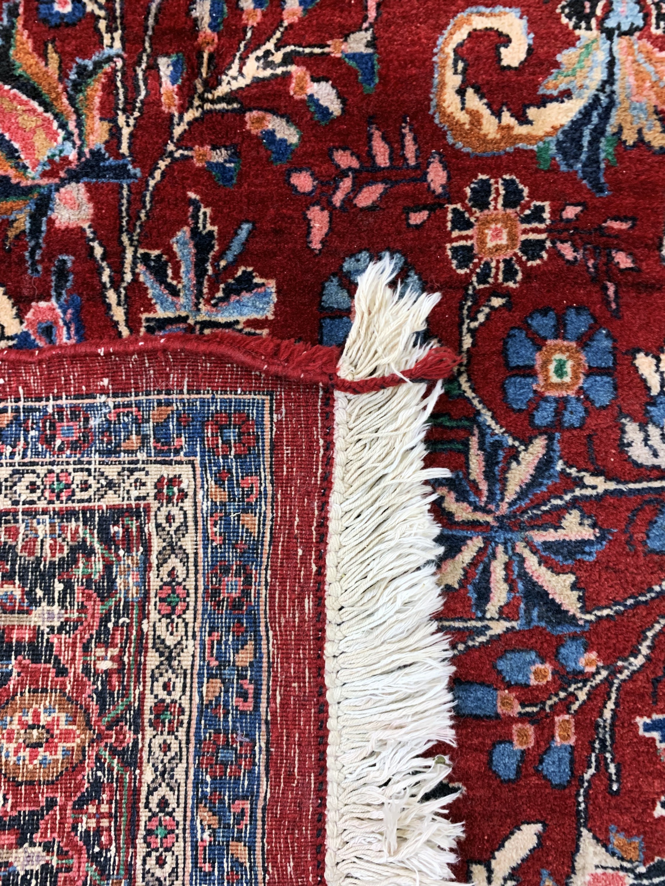 Detail g: Bidjar alt, Persien, Mitte 20.Jhd, Wolle auf Baumwolle, ca. 328 x 223 cm, EHZ: 2