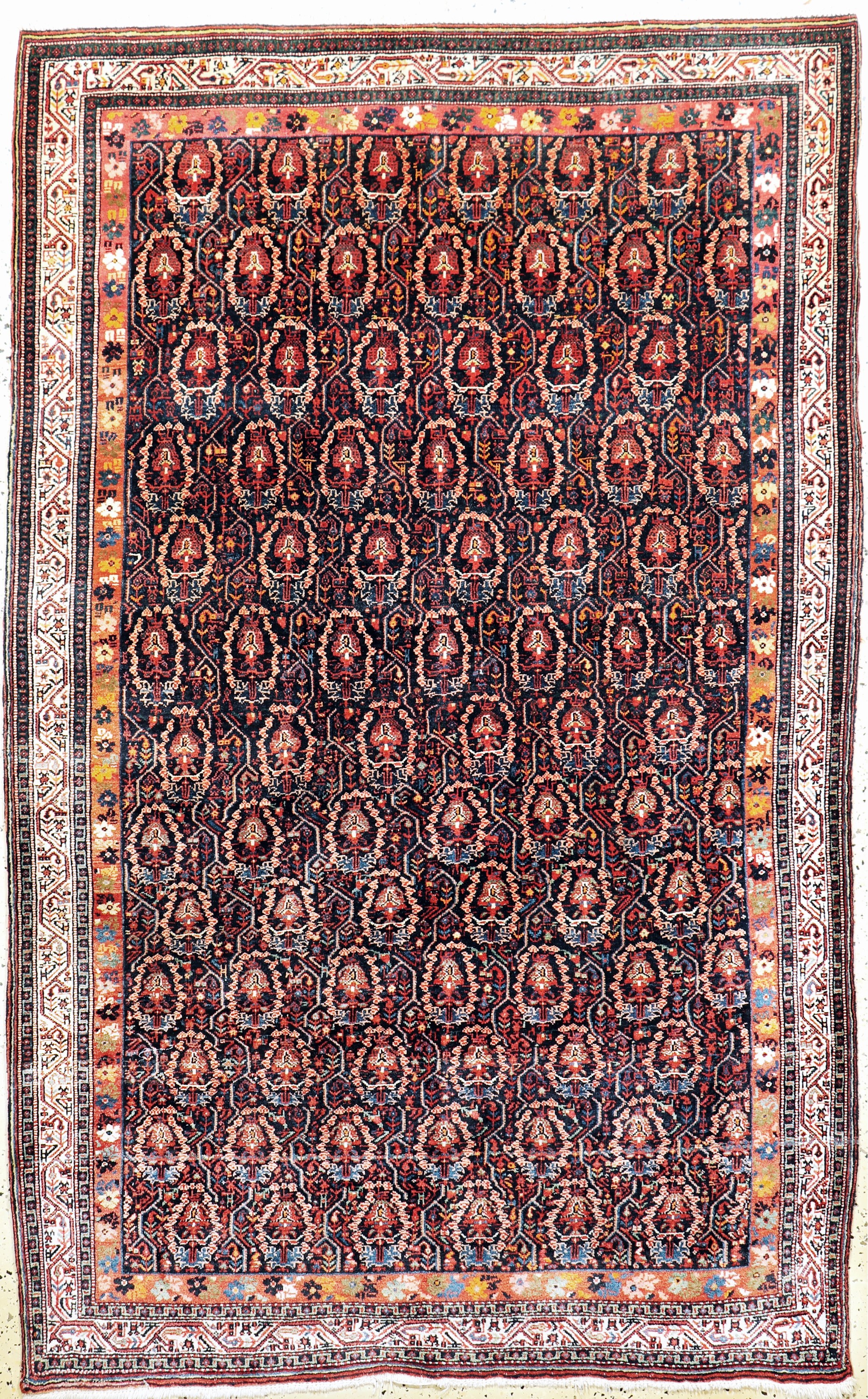 Serabend, Persien, Anfang 20.Jhd, Wolle aufBaumwolle, ca. 210 x 132 cm, EHZ: 2