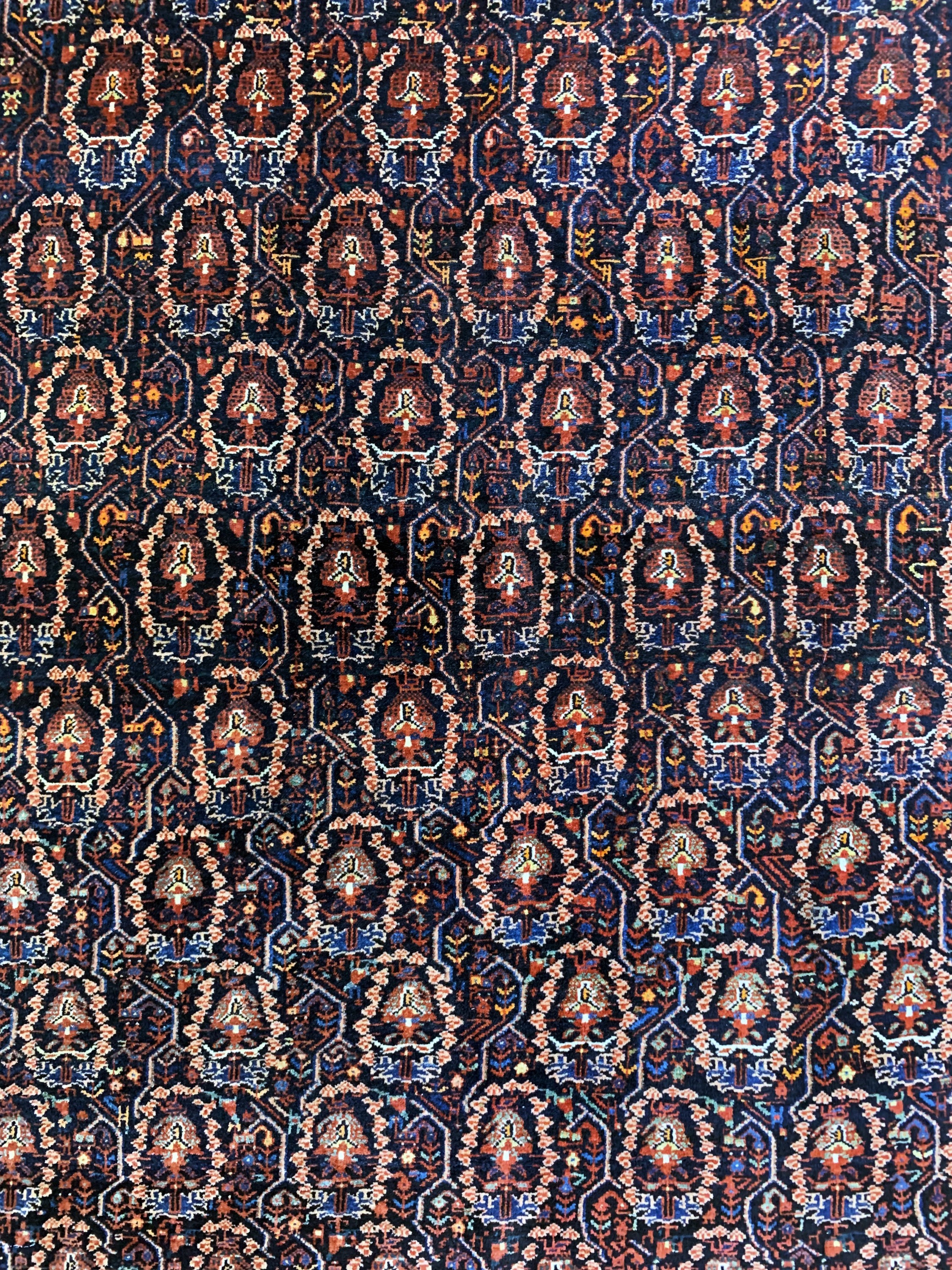 Detail b: Serabend, Persien, Anfang 20.Jhd, Wolle aufBaumwolle, ca. 210 x 132 cm, EHZ: 2