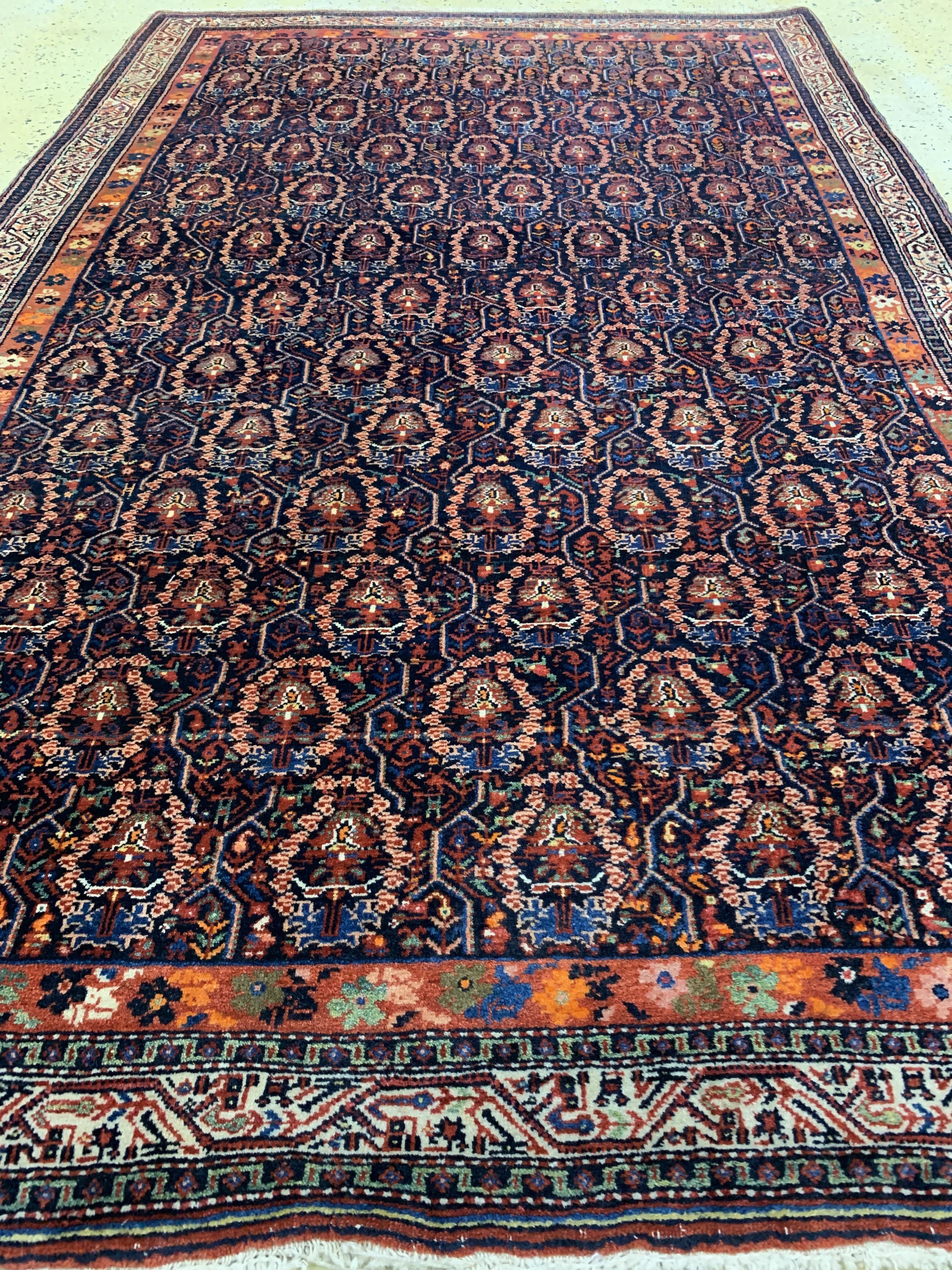 Detail f: Serabend, Persien, Anfang 20.Jhd, Wolle aufBaumwolle, ca. 210 x 132 cm, EHZ: 2