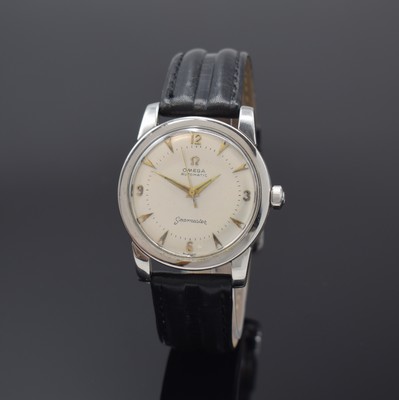 Image OMEGA Seamaster Herrenarmbanduhr Referenz 2575-6 SC in Stahl, Schweiz um 1952, ...