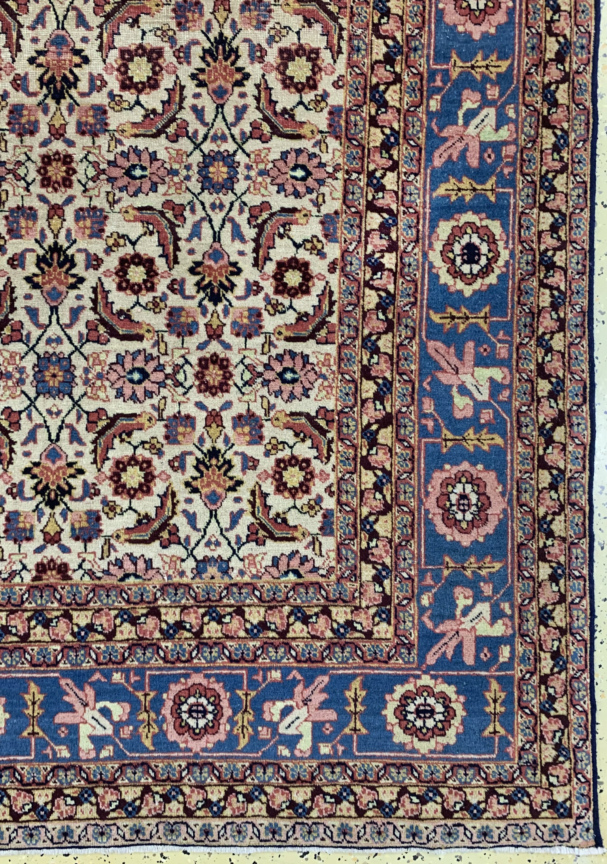Detail a: Antiker Täbriz"Petag", Persien, um 1910/1920, Wolle auf Baumwolle, ca. 346 x 242 cm, EHZ: 3