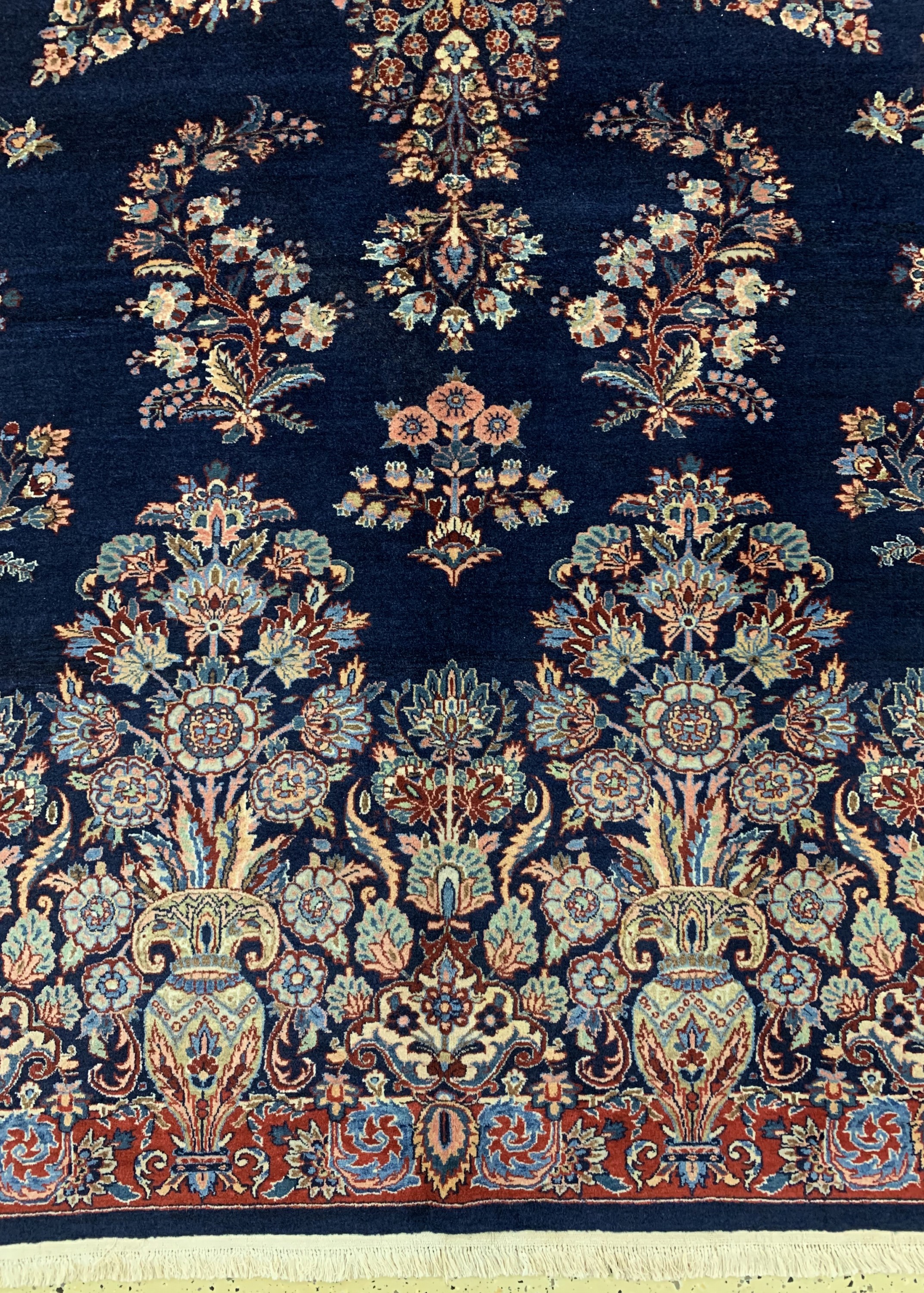 Detail c: Sarogh alt, Persien, Anfang 20.Jhd, Wolle auf Baumwolle, ca. 390 x 315 cm, EHZ: 1-2