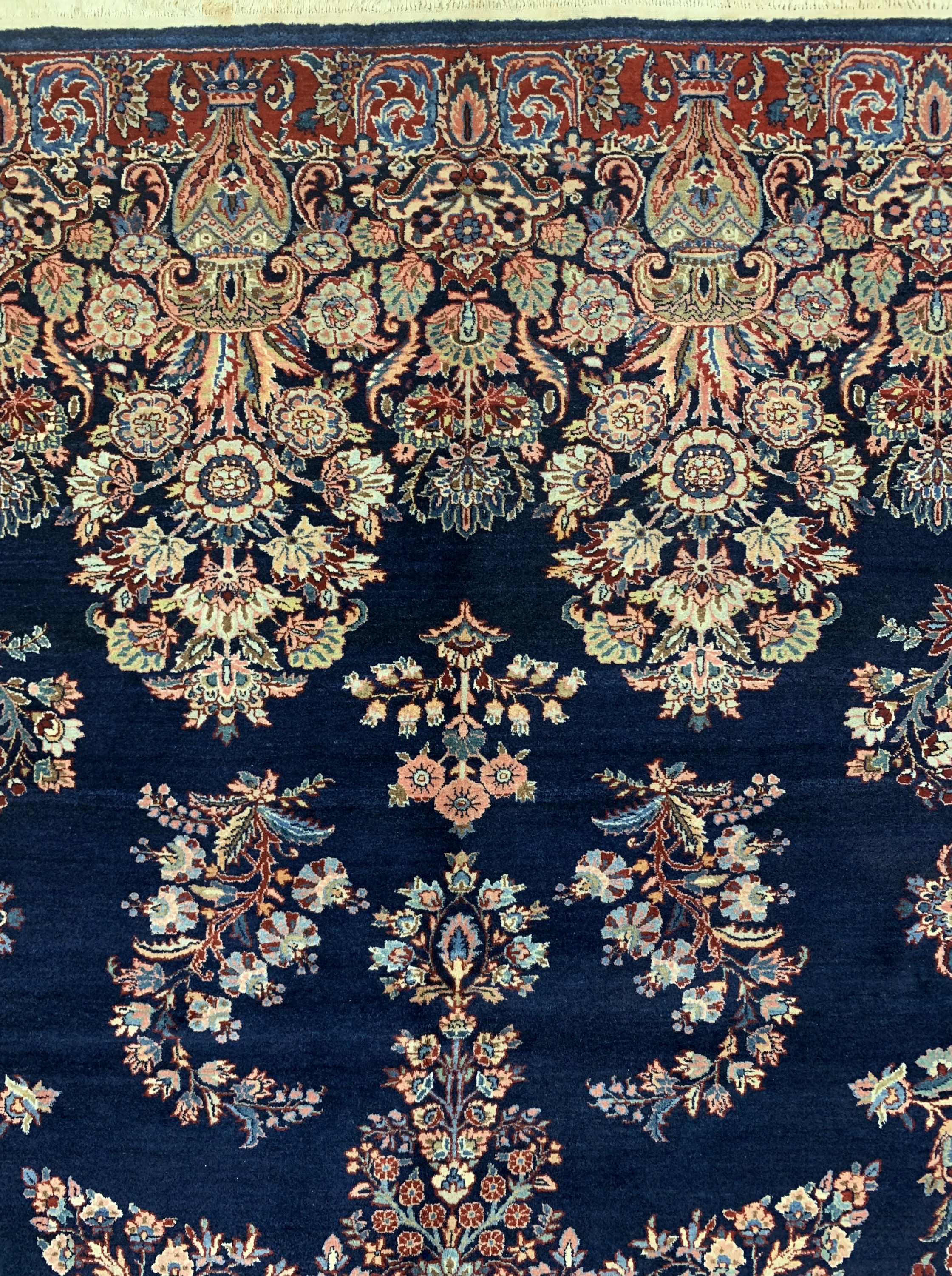 Detail f: Sarogh alt, Persien, Anfang 20.Jhd, Wolle auf Baumwolle, ca. 390 x 315 cm, EHZ: 1-2