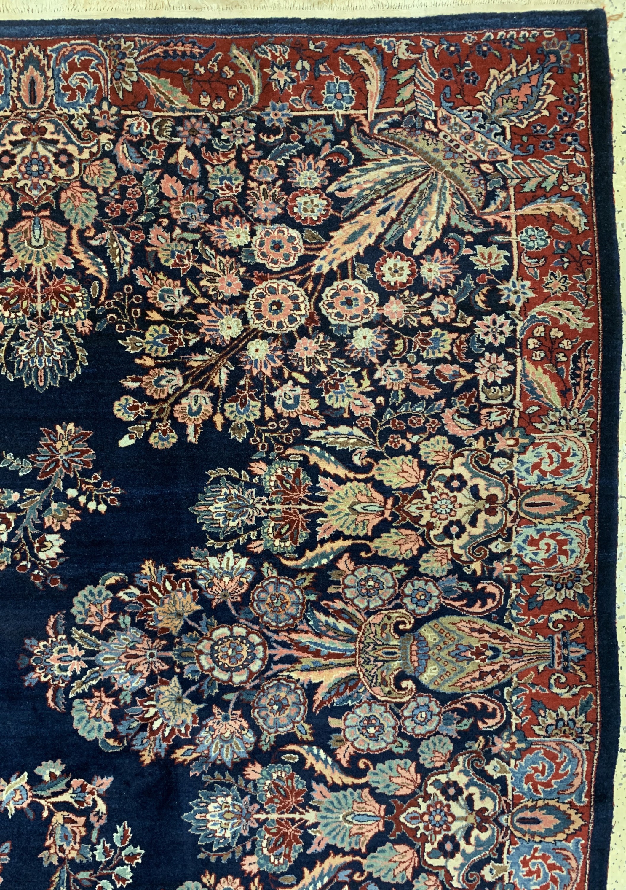 Detail g: Sarogh alt, Persien, Anfang 20.Jhd, Wolle auf Baumwolle, ca. 390 x 315 cm, EHZ: 1-2