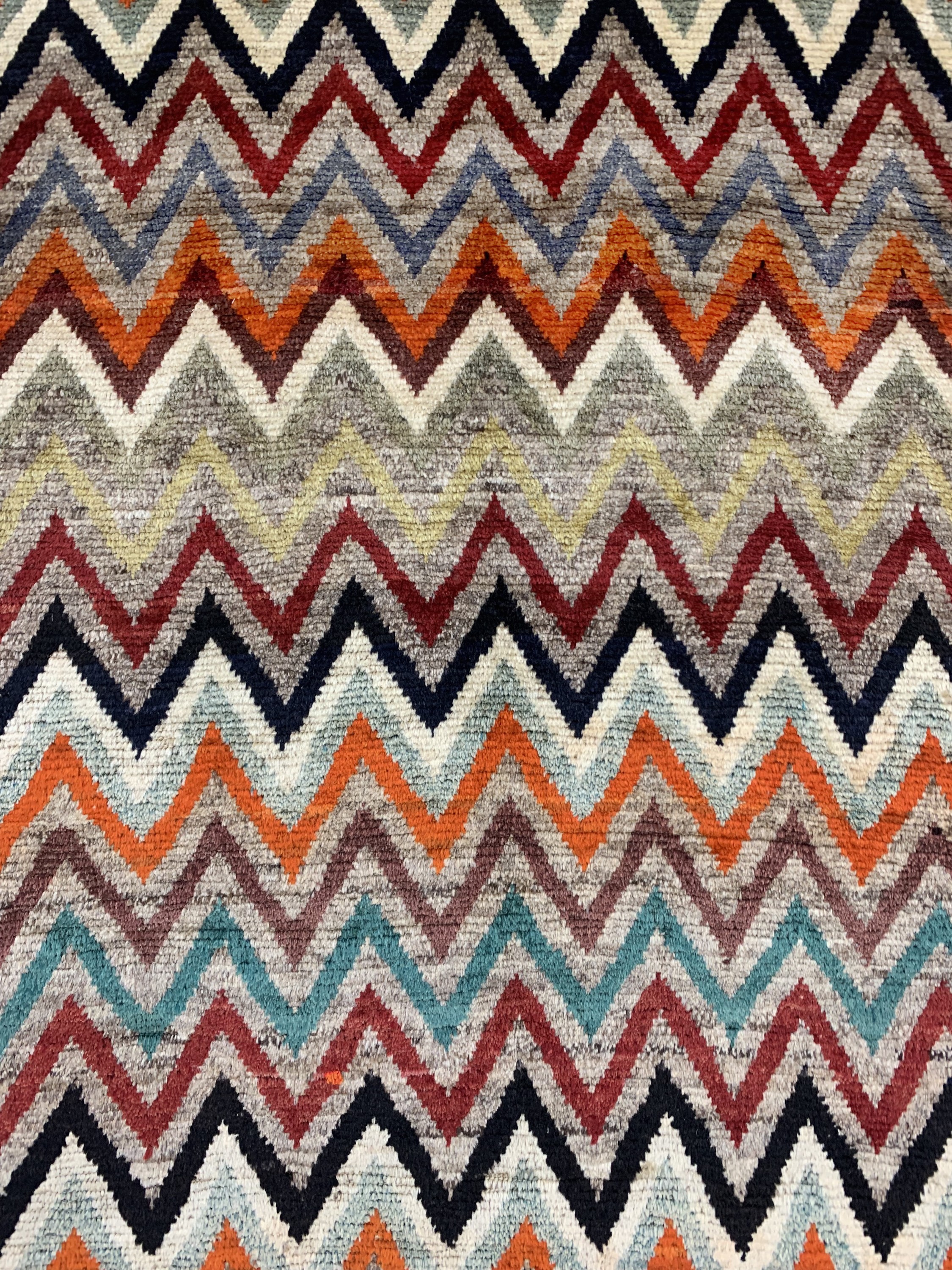 Detail c: Ghaschgai"Gabbeh"antik, Persien, um 1900, Wolle auf Wolle, ca. 232 x 133 cm, EHZ: 2