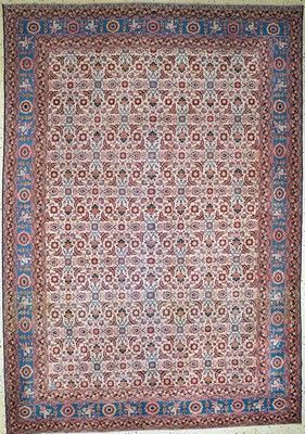 Image Antique Tabriz#"Petag#", Persia, around 1910/1920, wool on cotton, approx. 346 ...