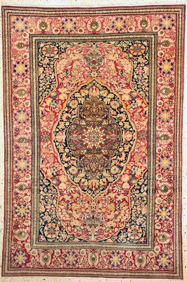 Image Esfahan"Ahmad"fein antik, Persien, um 1900,Wolle auf Baumwolle, ca. 212 x 142 ...