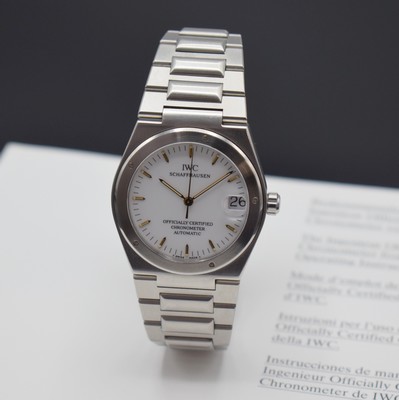 Image IWC Ingenieur Chronometer Herrenarmbanduhr Ref. 3521, Schweiz, Automatik, verschr. ...