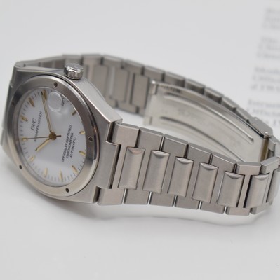 26818857b - IWC Ingenieur Chronometer Herrenarmbanduhr Ref. 3521, Schweiz, Automatik, verschr. ...