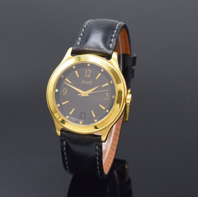 Image PIAGET Citea wristwatch in 18k yellow gold reference 26001, self winding, case back 6- ...