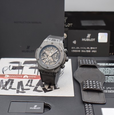 Image HUBLOT Big Bang Unico Depeche Mode limited gents chronograph, self winding, on 250 pieces ...