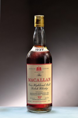 26818954a - 1 Flasche 1937 The Macallan-Glenlivet, Pure Highland Malt Scotch Whiskey, abgefüllt ...