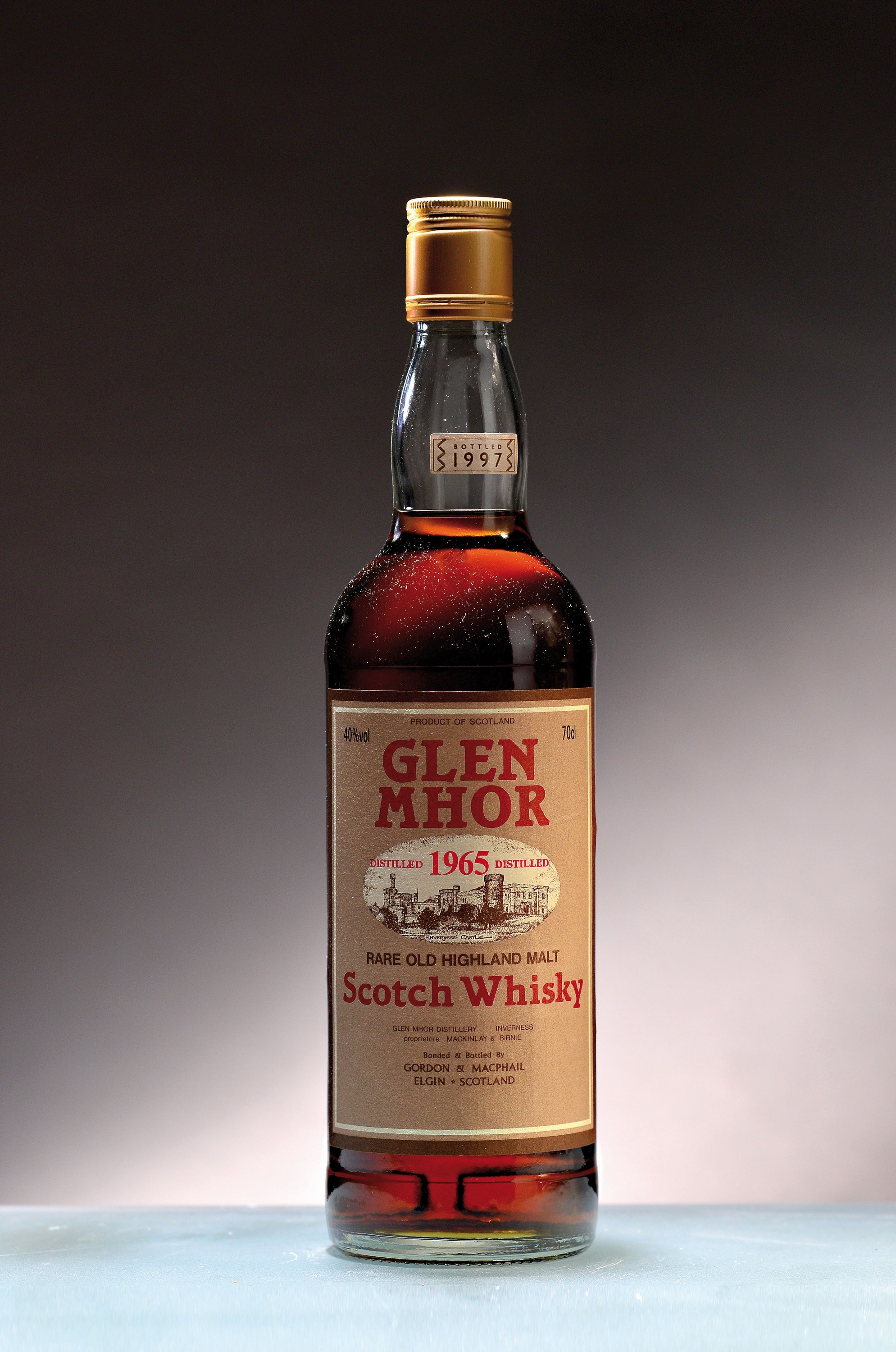 1 Flasche 1965 Glen Mhor, Rare Old Highland Malt, abgefüllt 1997, ca. 70cl, 40%Vol., Into Neck, in orig. Karton