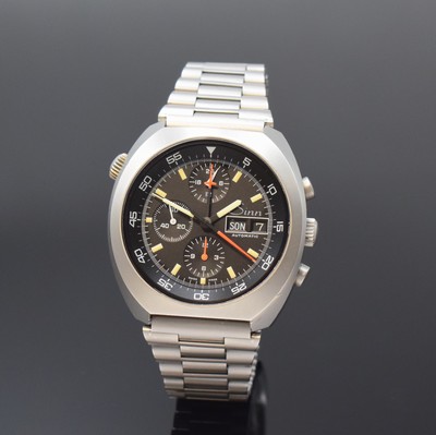 Image SINN gents wristwatch with chronograph reference 140/42 on the occasion of of the first ...