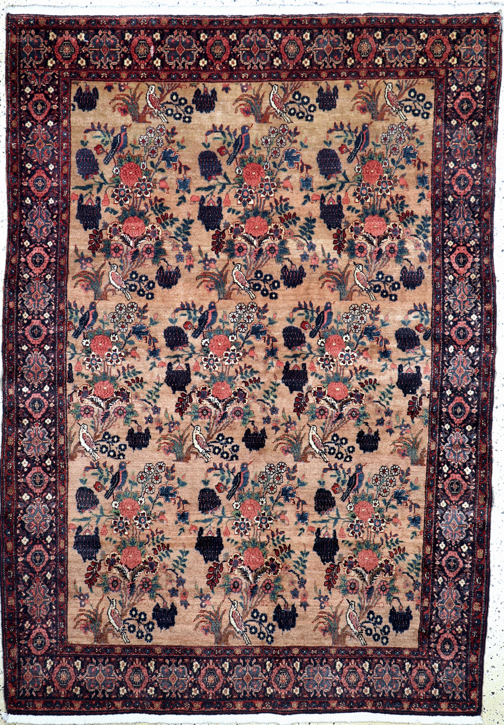 Senneh, Persien, um 1930, Wolle auf Baumwolle, ca. 217 x 152 cm, EHZ: 2