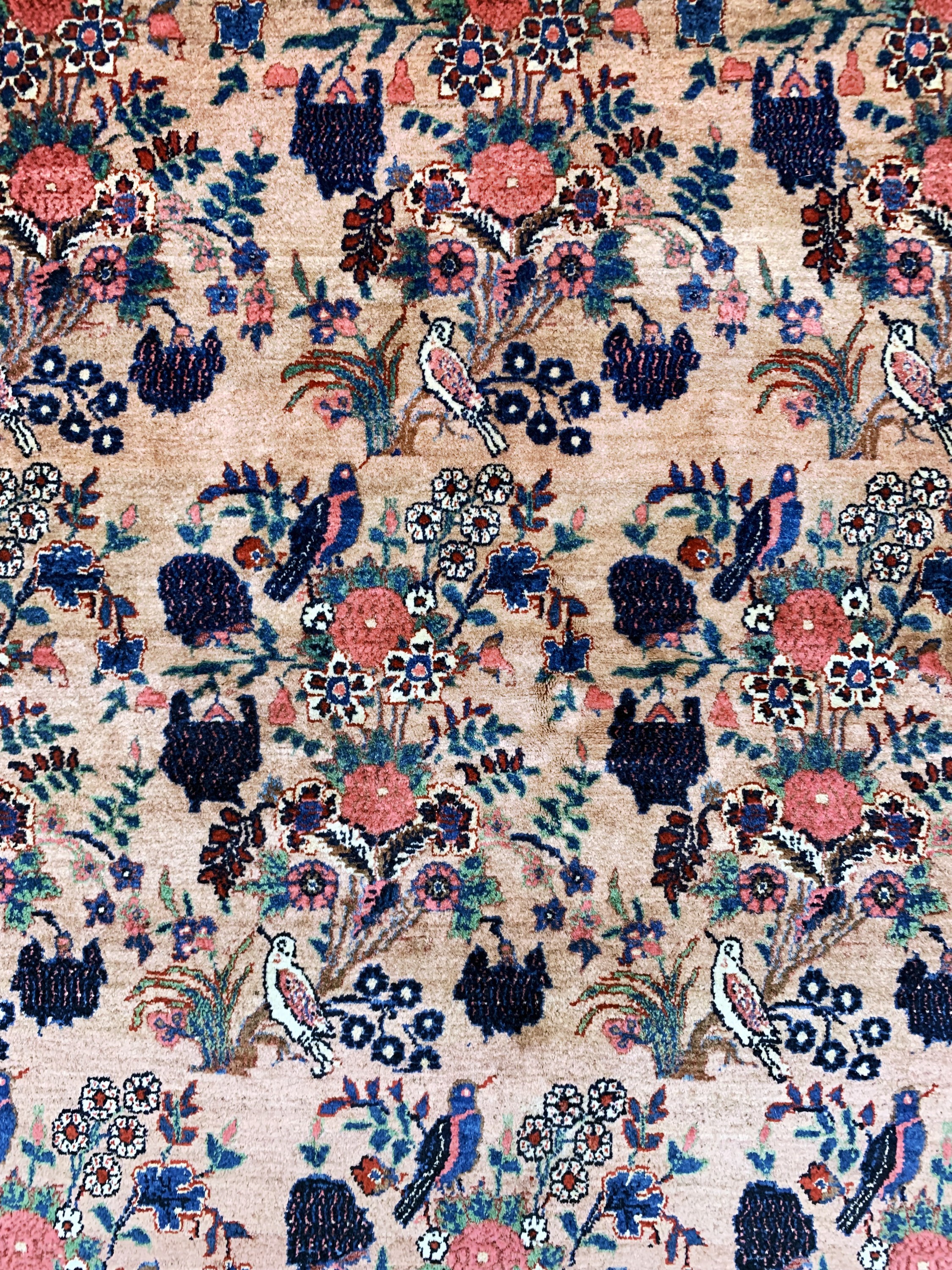 Detail c: Senneh, Persien, um 1930, Wolle auf Baumwolle, ca. 217 x 152 cm, EHZ: 2