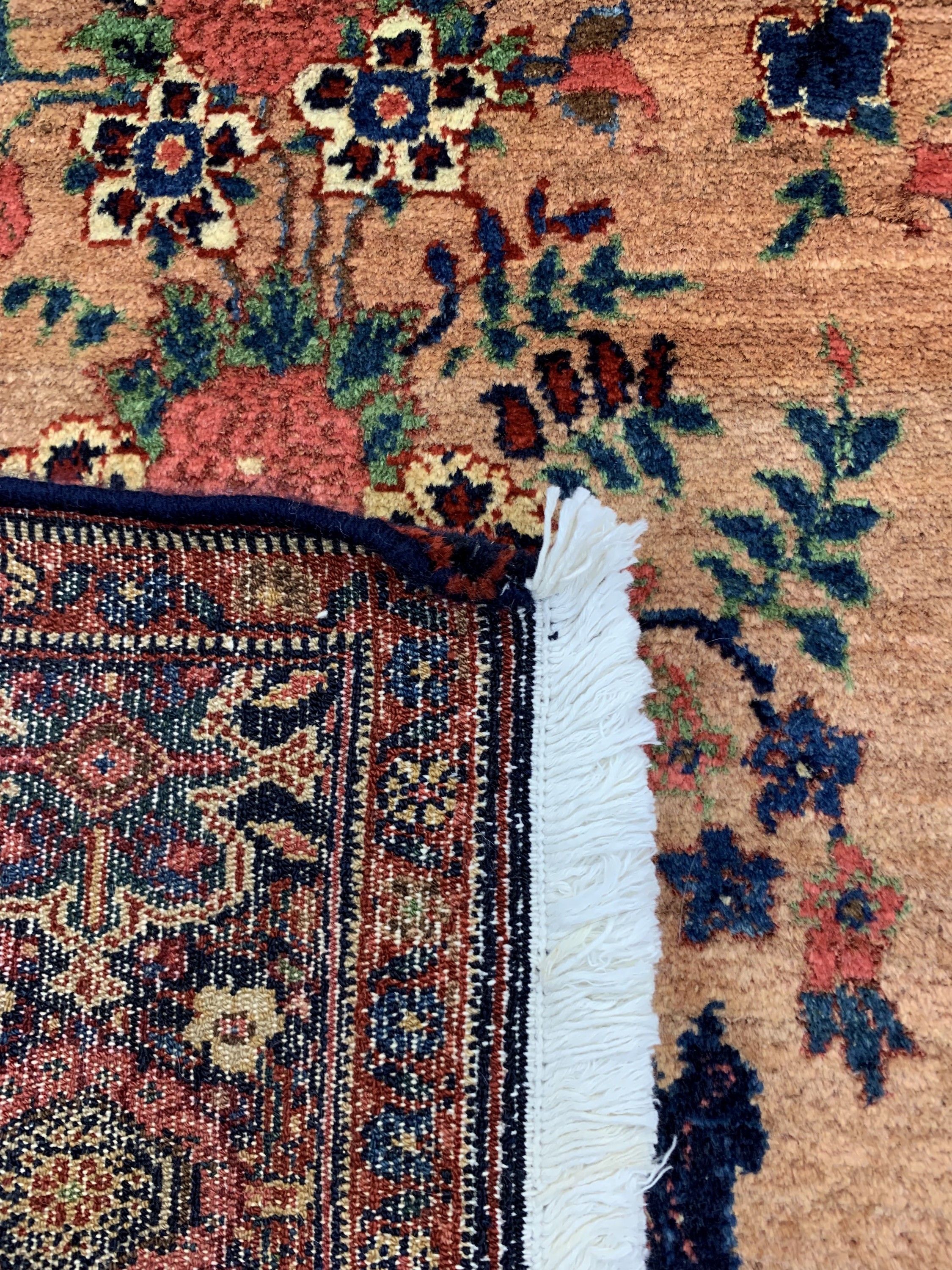 Detail e: Senneh, Persien, um 1930, Wolle auf Baumwolle, ca. 217 x 152 cm, EHZ: 2
