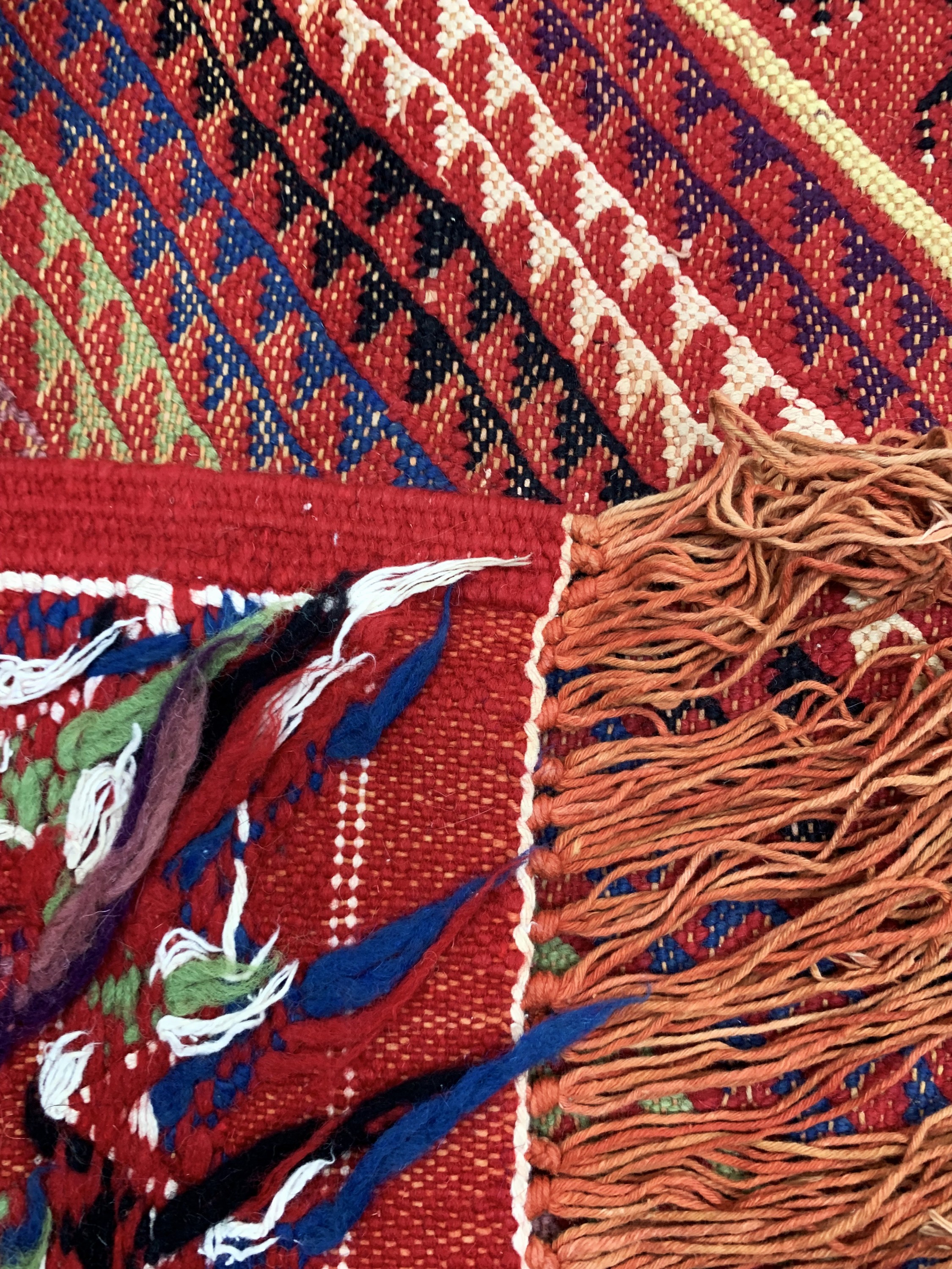 Detail f: Sumakh Kelim, Tunesien, Mitte 20.Jhd., Wolle auf Wolle, ca. 285 x 196 cm, EHZ: 2
