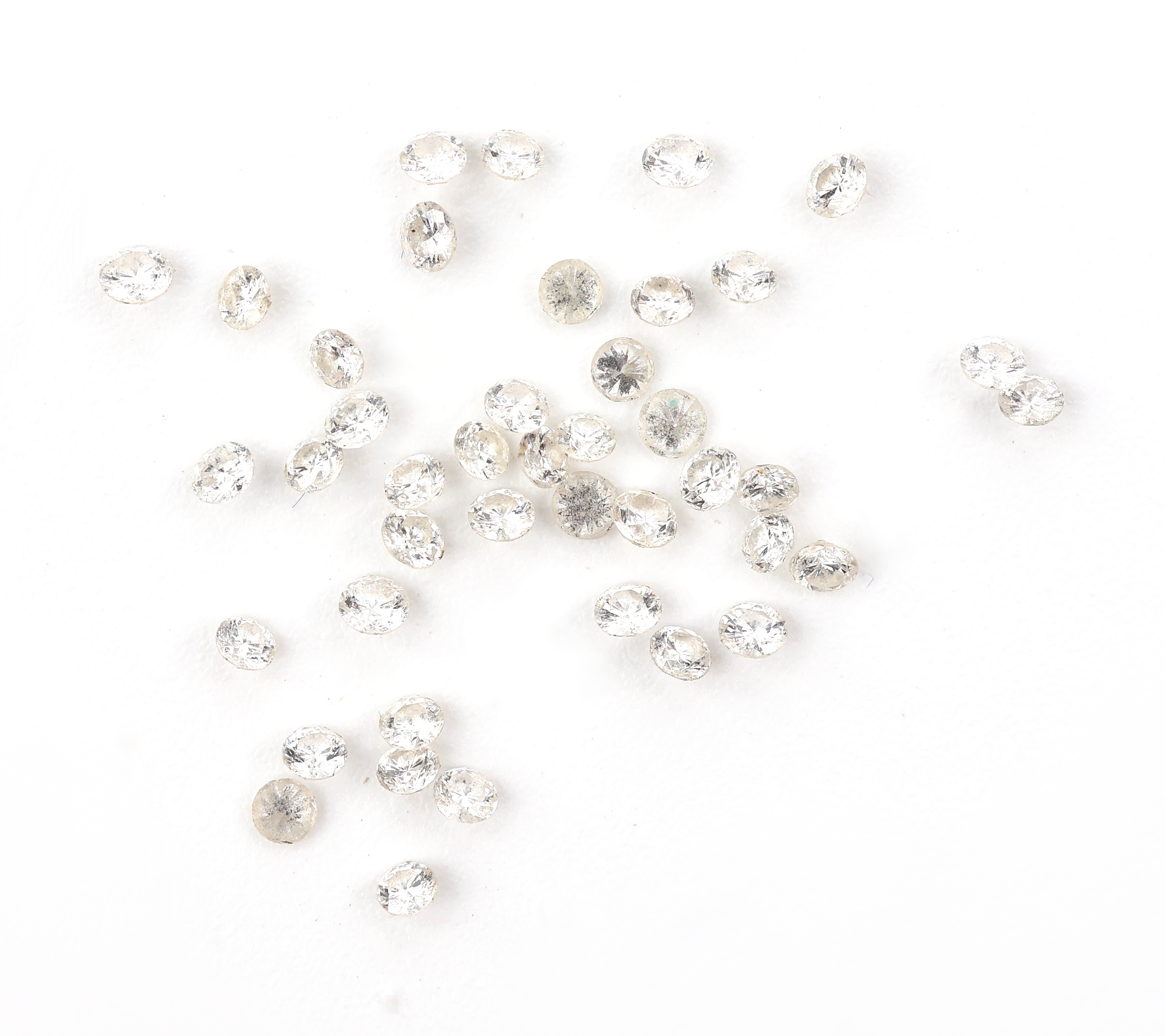 Detail a: Lot 42 lose Brillanten, 0.72 ct Weiss/si-p, Ausfassware