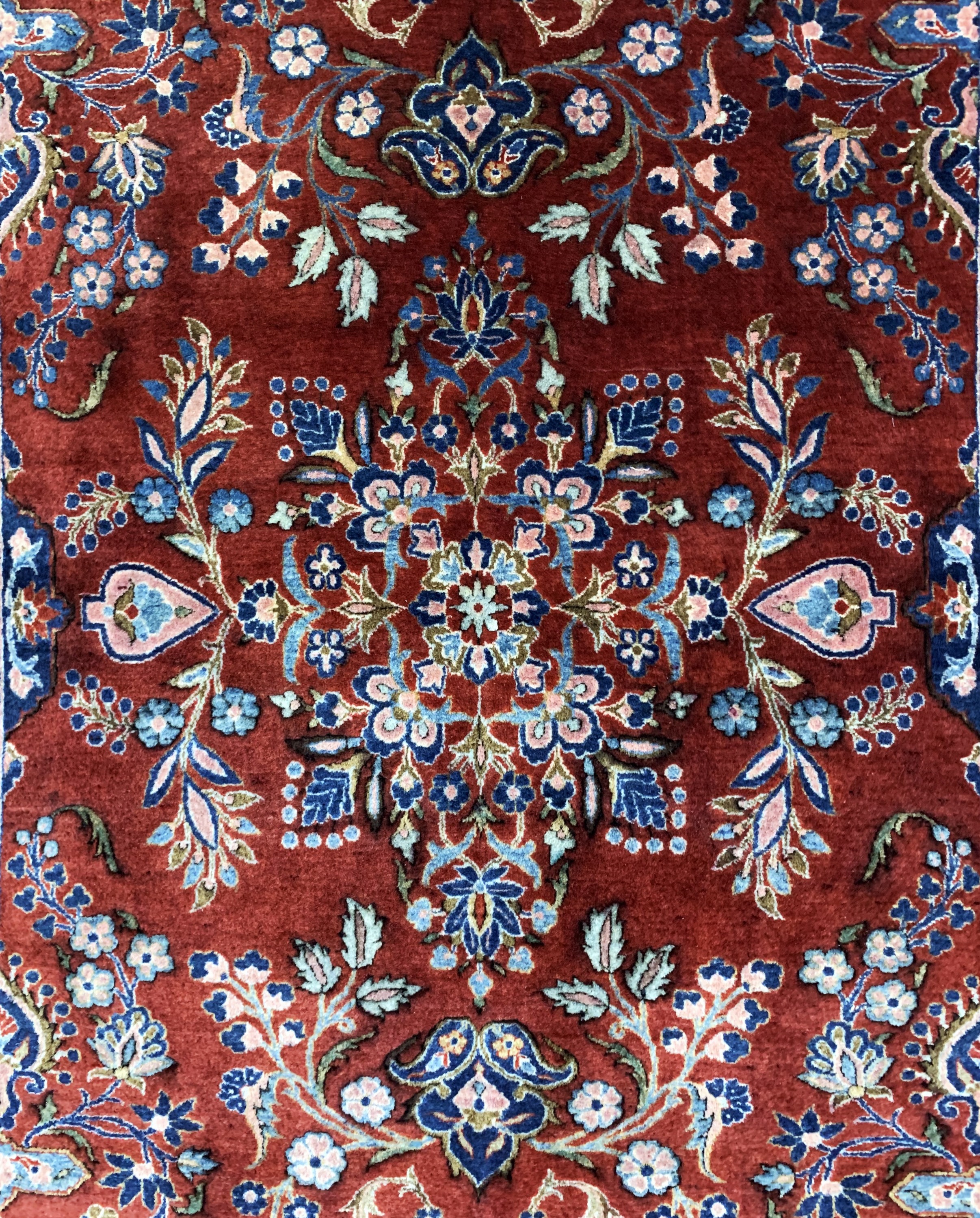 Detail c: "Manchester"Keschan antik, Persien, um 1900, Manchester-Korkwolle, ca. 190 x 125 cm, gereinigt, EHZ: 2