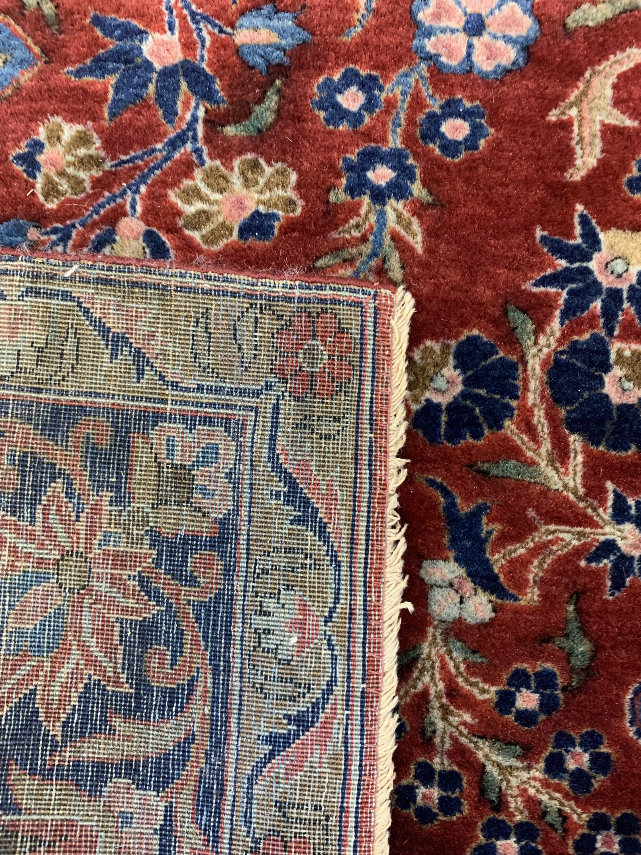 Detail g: "Manchester"Keschan antik, Persien, um 1900, Manchester-Korkwolle, ca. 190 x 125 cm, gereinigt, EHZ: 2